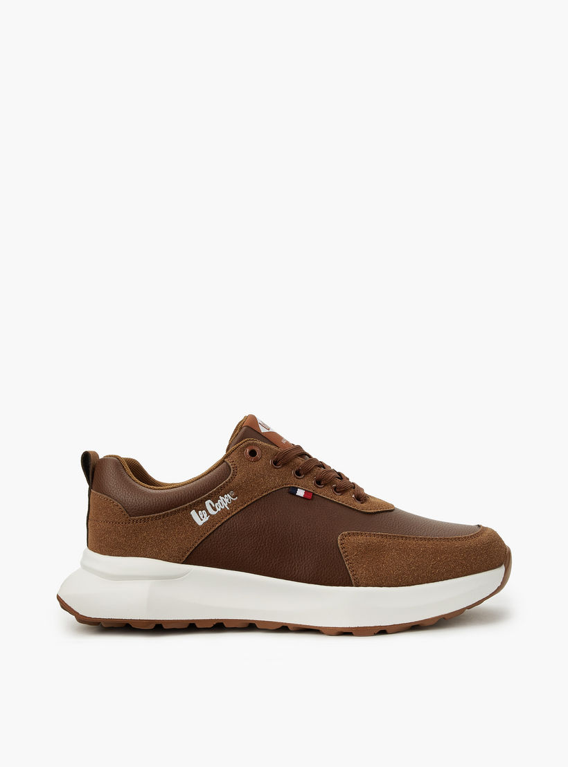 Lee Cooper Men Ortholite Lace-Up Ankle Sneakers-men-shoes-sneakers-image-2