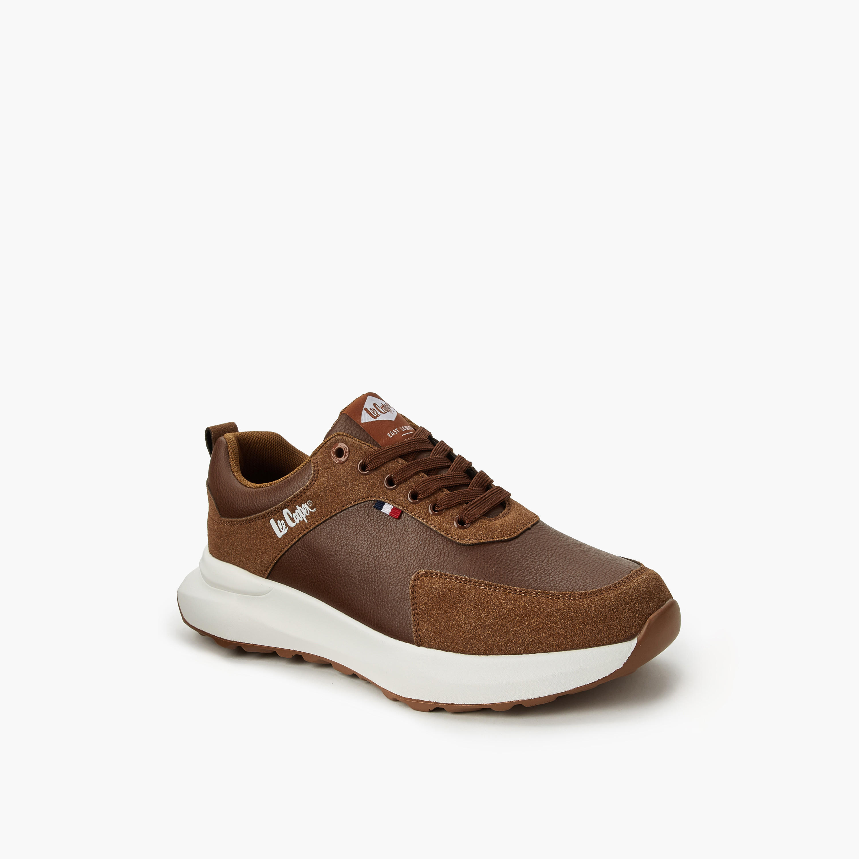 Lee Cooper Men Ortholite Lace-Up Ankle Sneakers-men-shoes-sneakers-image-3