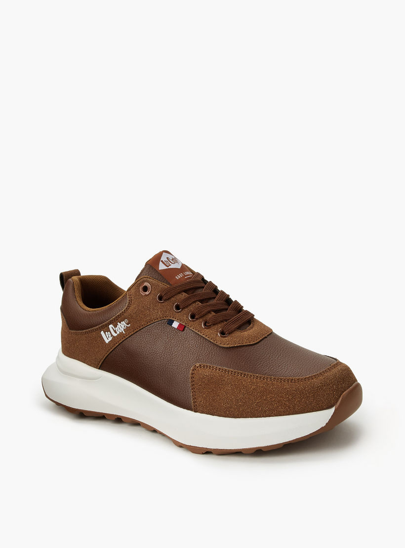 Lee Cooper Men Ortholite Lace-Up Ankle Sneakers-men-shoes-sneakers-image-3