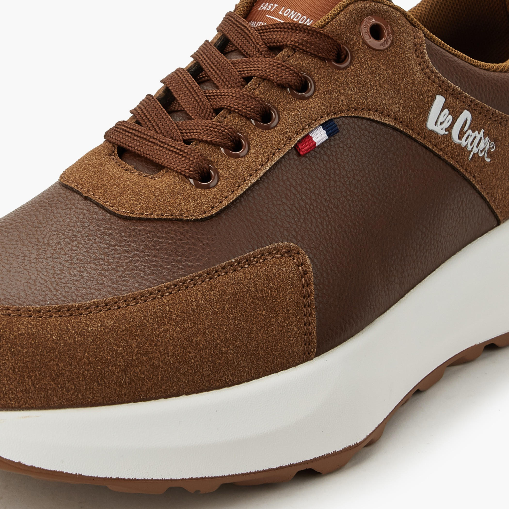 Lee Cooper Men Ortholite Lace-Up Ankle Sneakers-men-shoes-sneakers-image-4