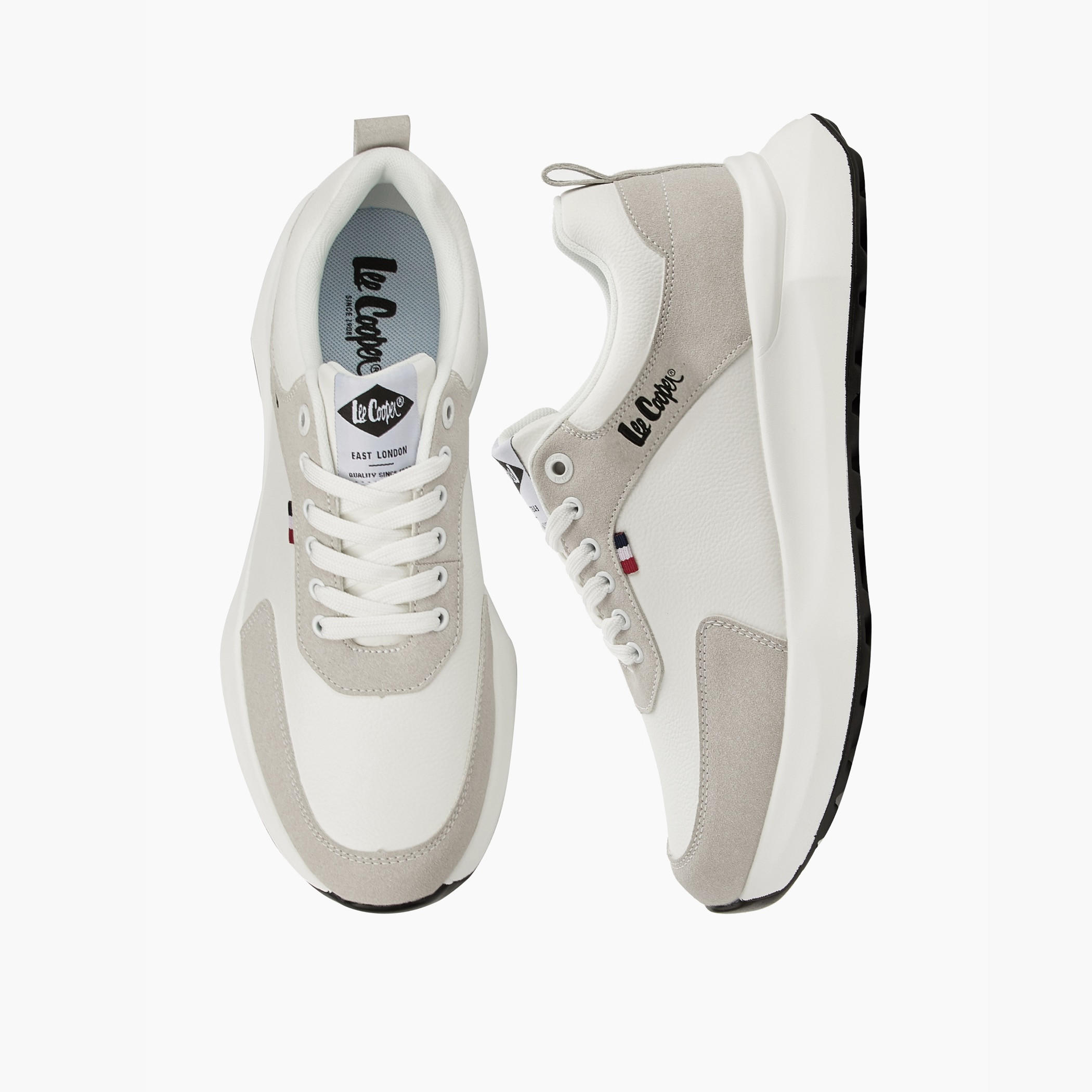 Lee Cooper Men Ortholite Lace-Up Ankle Sneakers-men-shoes-sneakers-image-1