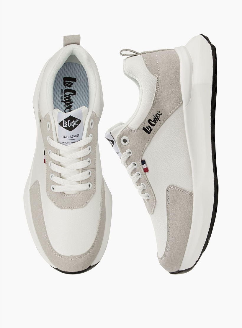 Lee Cooper Men Ortholite Lace-Up Ankle Sneakers-men-shoes-sneakers-image-1