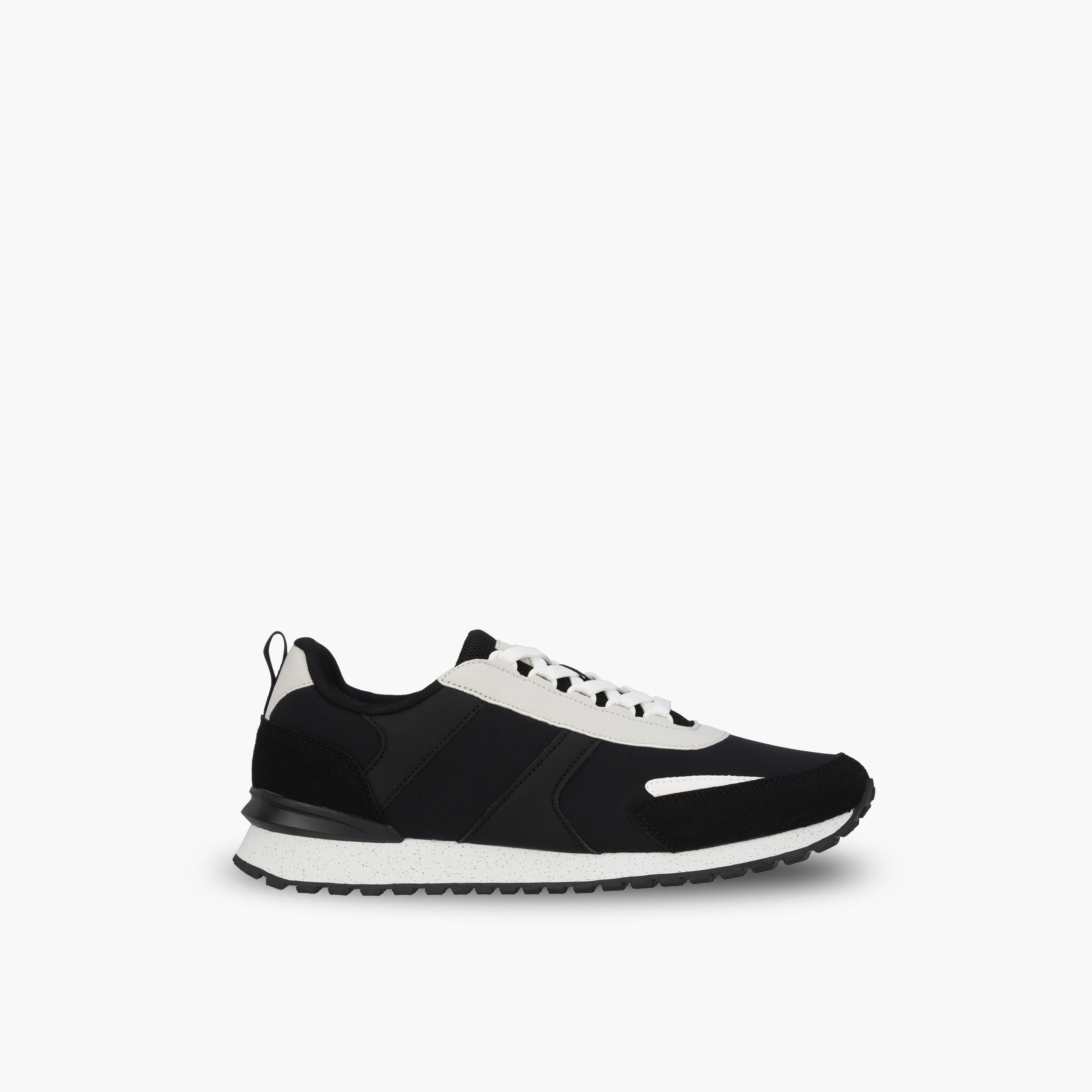 حذاء سنيكرز طول الكاحل بارز الملمس برباط للرجال من أل بي أل من شو إكسبريس-men-shoes-sneakers-image-3
