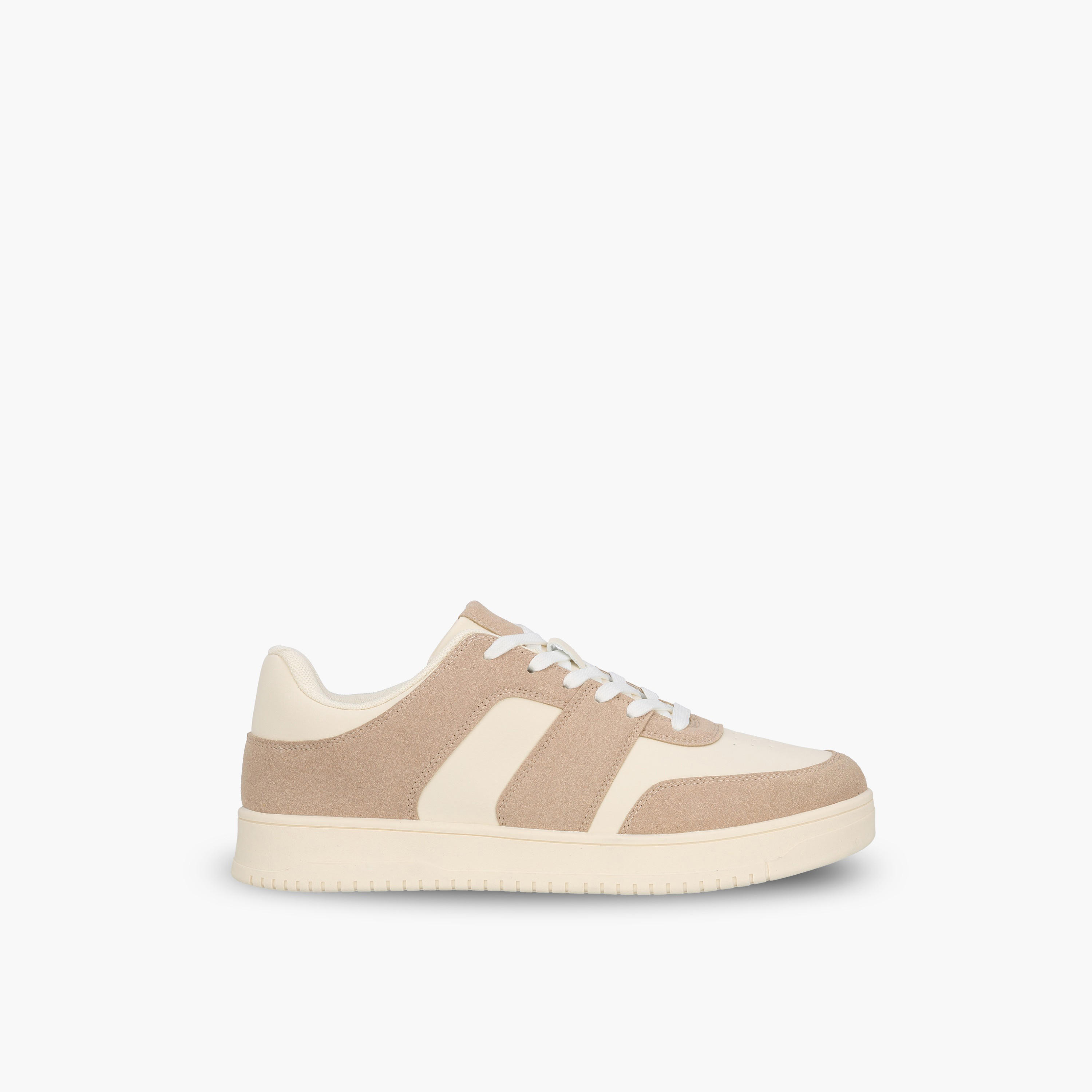حذاء سنيكرز طول الكاحل بألواح ورباط للرجال من أل بي أل من شو إكسبريس-men-shoes-sneakers-image-3