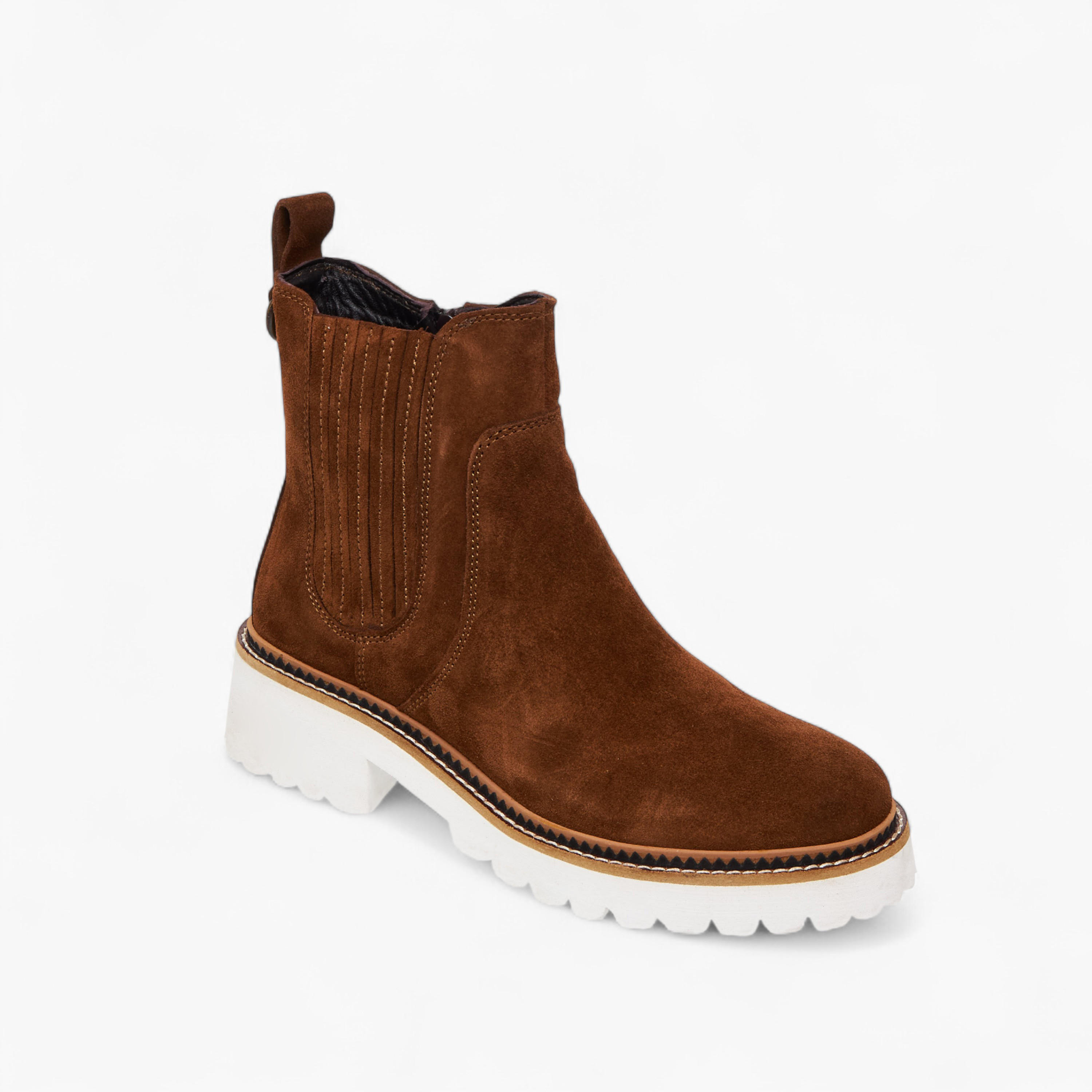 بوت جلد للكاحل للنساء من بابريكا-women-shoes-boots-image-2