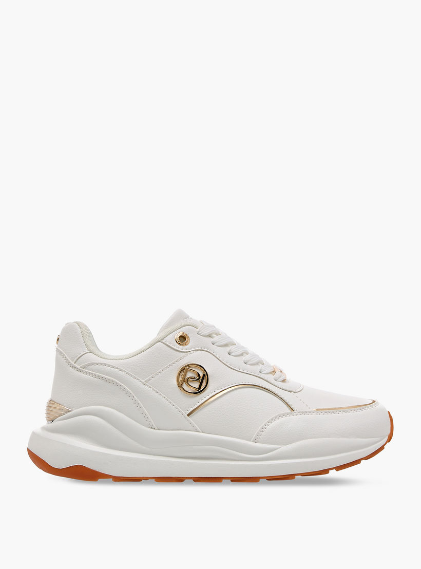 حذاء سنيكرز بألواح وزينة معدنية ورباط إغلاق من بابريكا-women-shoes-sneakers-image-3