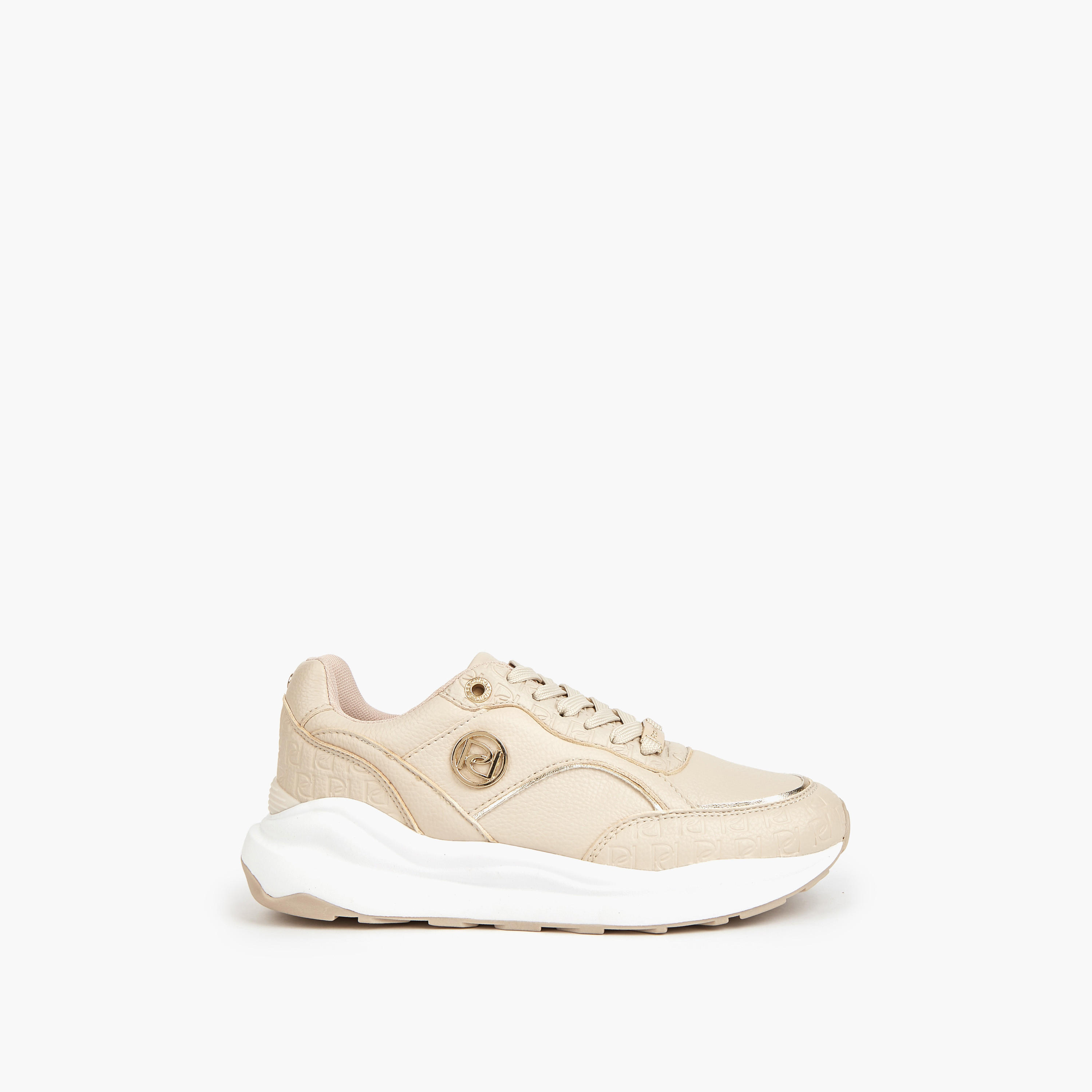 حذاء سنيكرز بارز الملمس برباط إغلاق من ميكس-women-shoes-sneakers-image-2