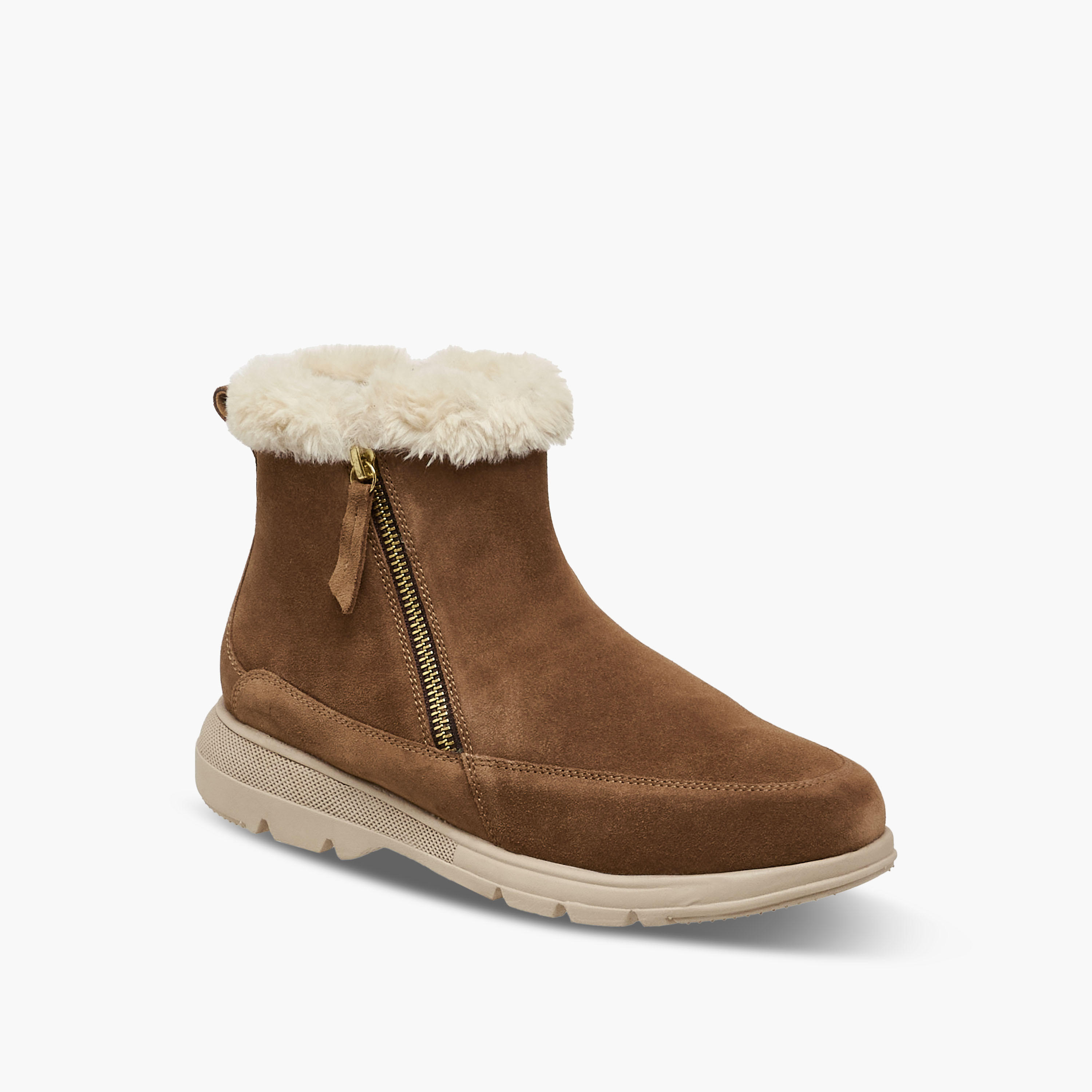 بوت فرو صناعي بطول الكاحل للنساء من بابريكا-women-shoes-boots-image-2