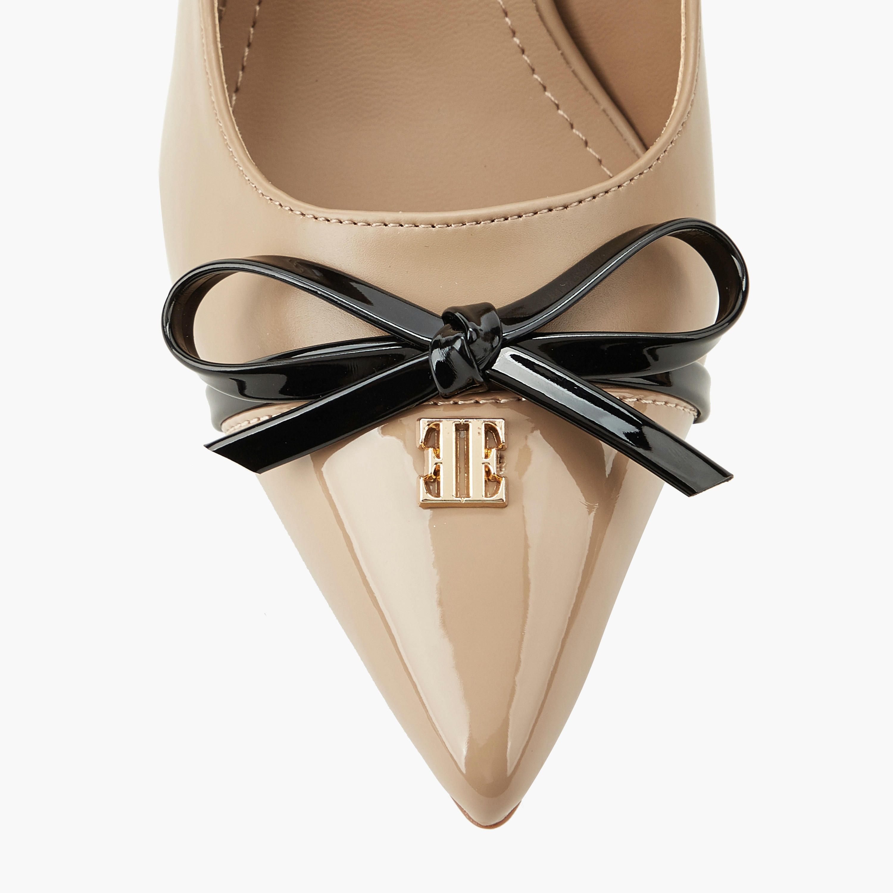 Elle Women Bow Accent Stiletto Heel Pumps-women-shoes-heels-image-4