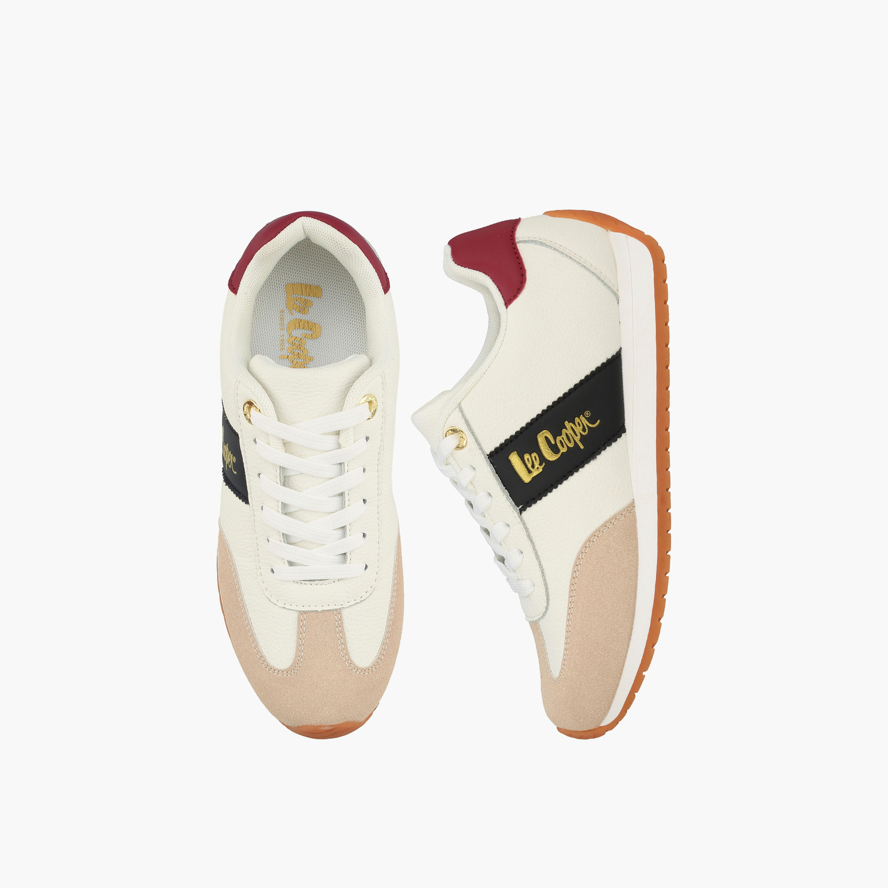 Lee Cooper Women Lace-Up Ankle Sneakers-women-shoes-sneakers-image-1