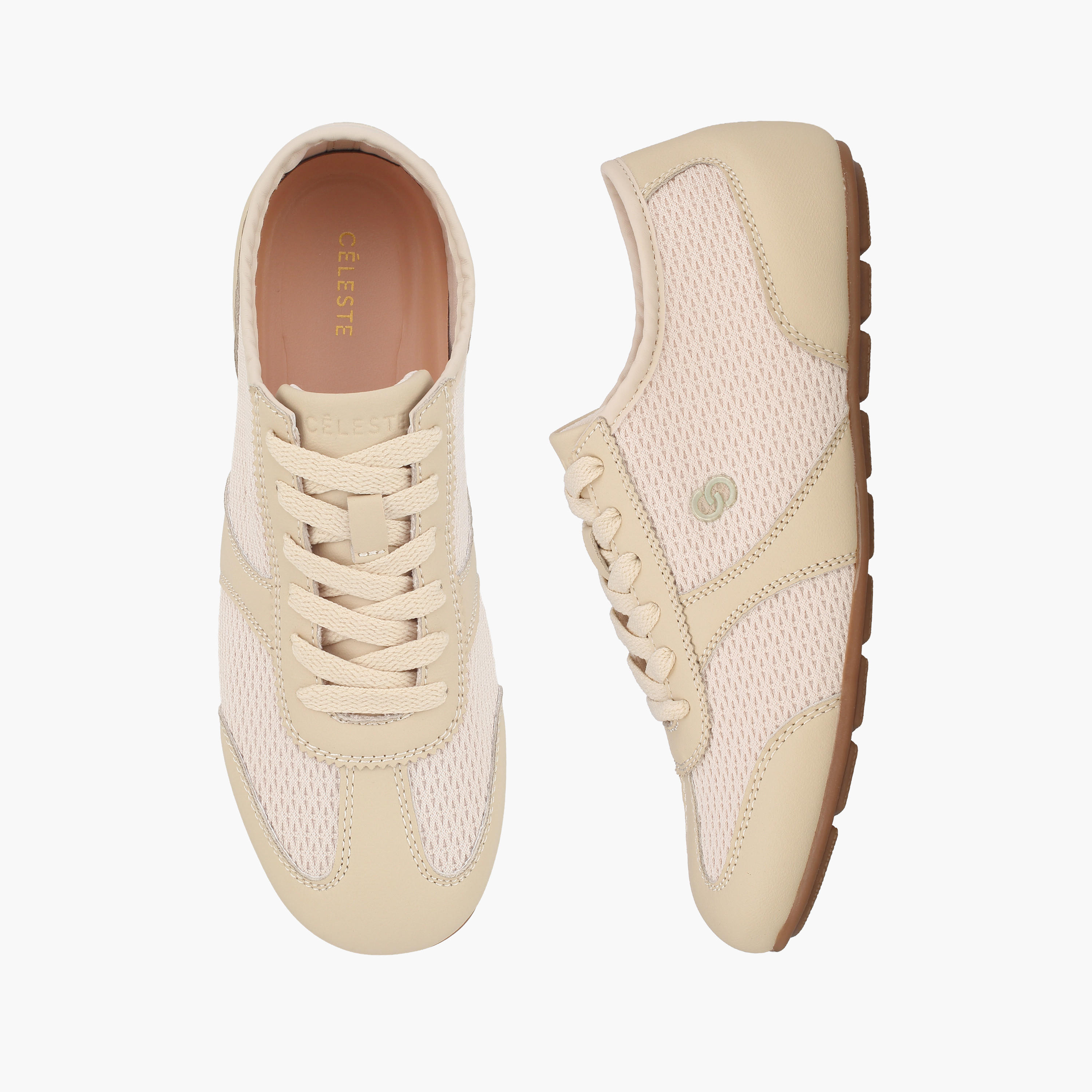 Celeste Women Panelled Lace-Up Ankle Sneakers-women-shoes-sneakers-image-1