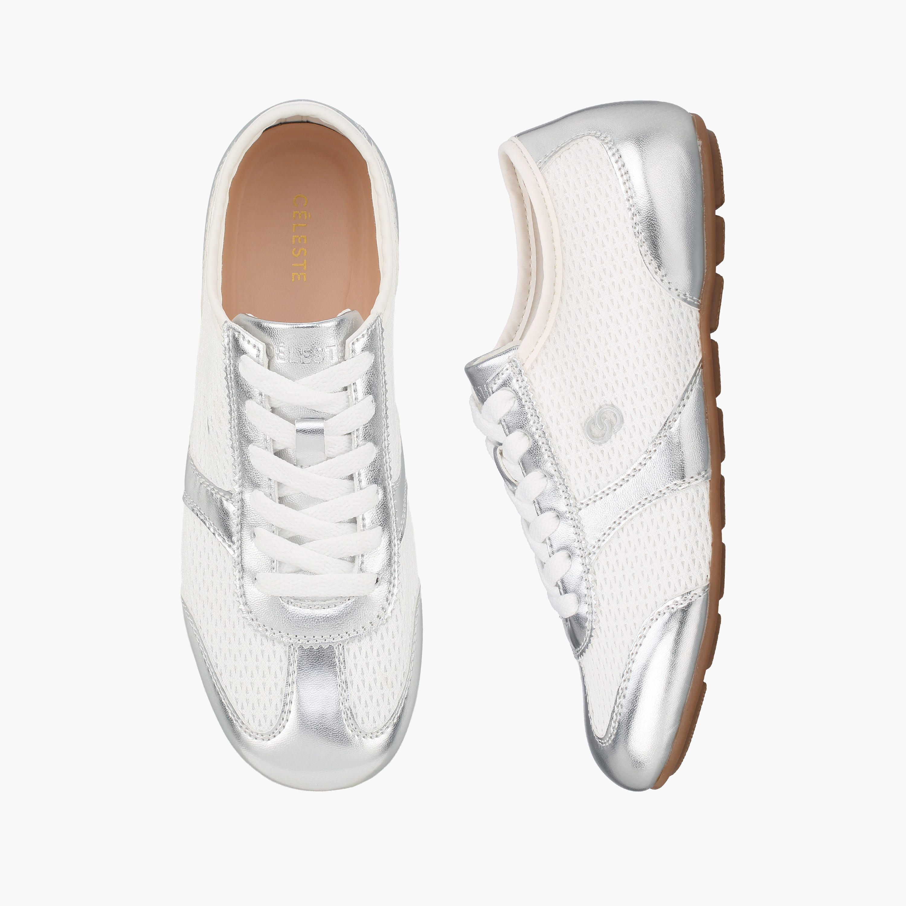 Celeste Women Panelled Lace-Up Ankle Sneakers-women-shoes-sneakers-image-1