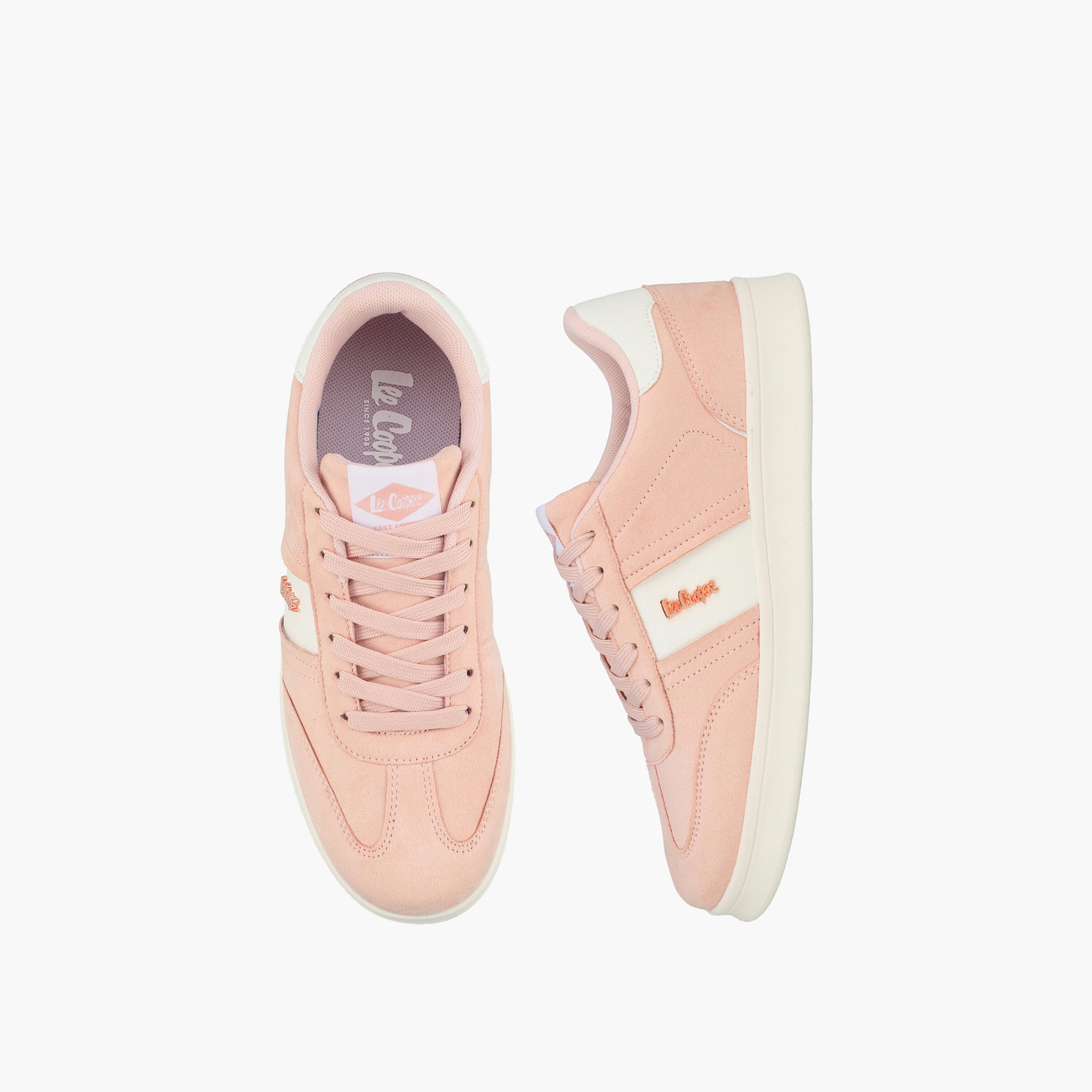 Lee Cooper Women Panelled Lace-Up Ankle Sneakers-women-shoes-sneakers-image-1