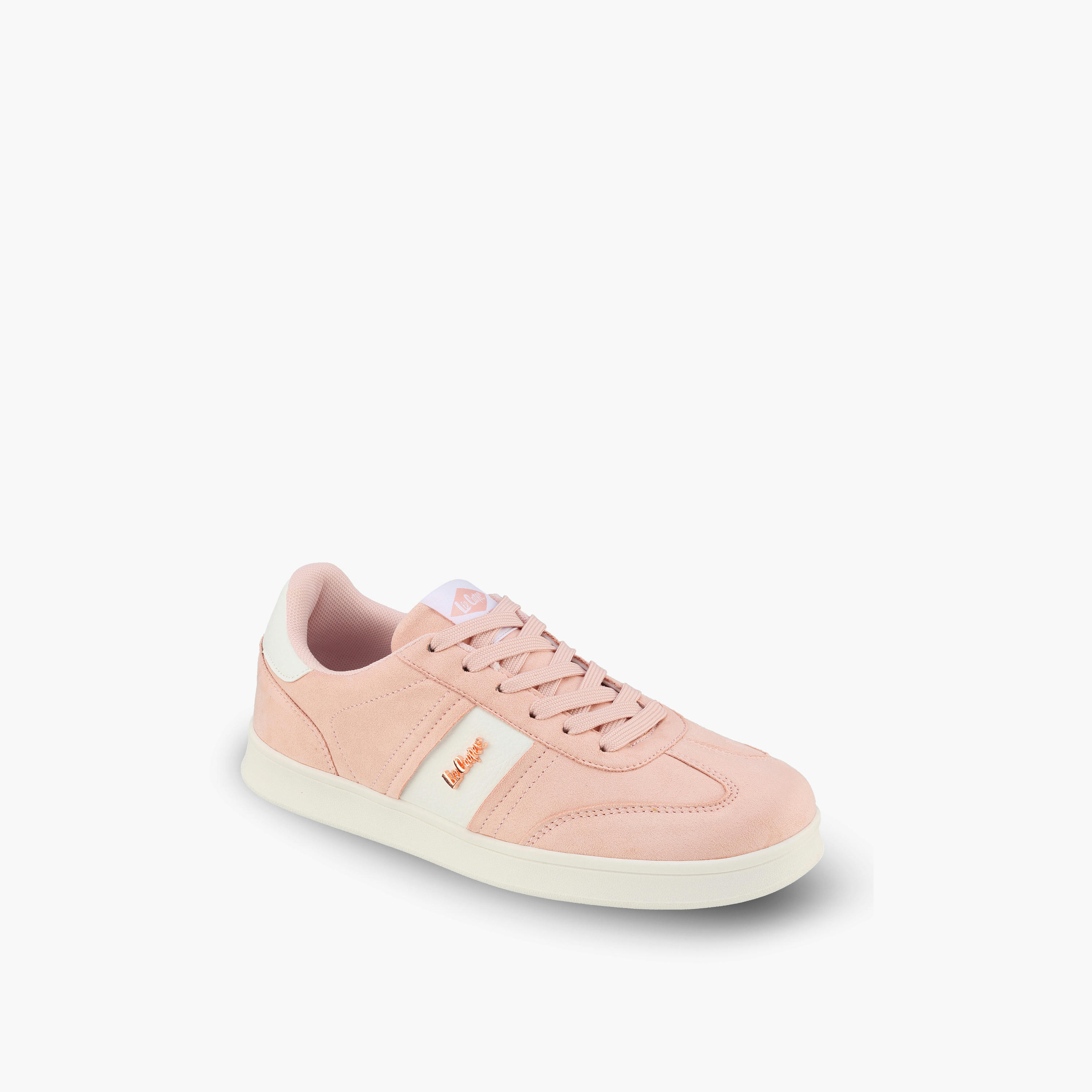 Lee Cooper Women Panelled Lace-Up Ankle Sneakers-women-shoes-sneakers-image-2