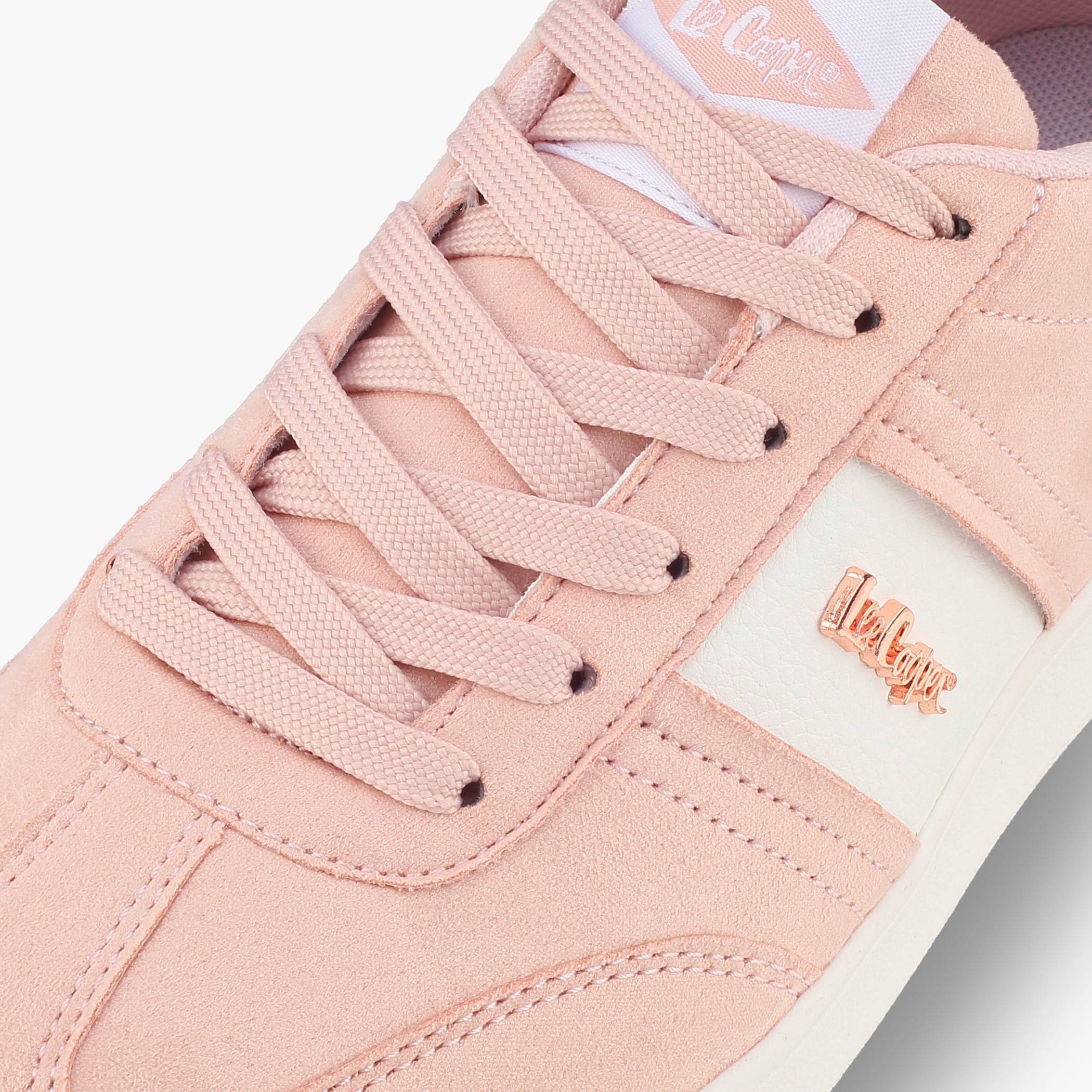 Lee Cooper Women Panelled Lace-Up Ankle Sneakers-women-shoes-sneakers-image-4