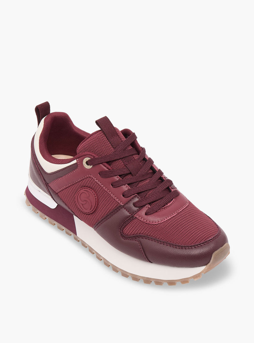 حذاء رياضي نسائي بتصميم مُجزّأ وأربطة من سيليست-women-shoes-sneakers-image-2