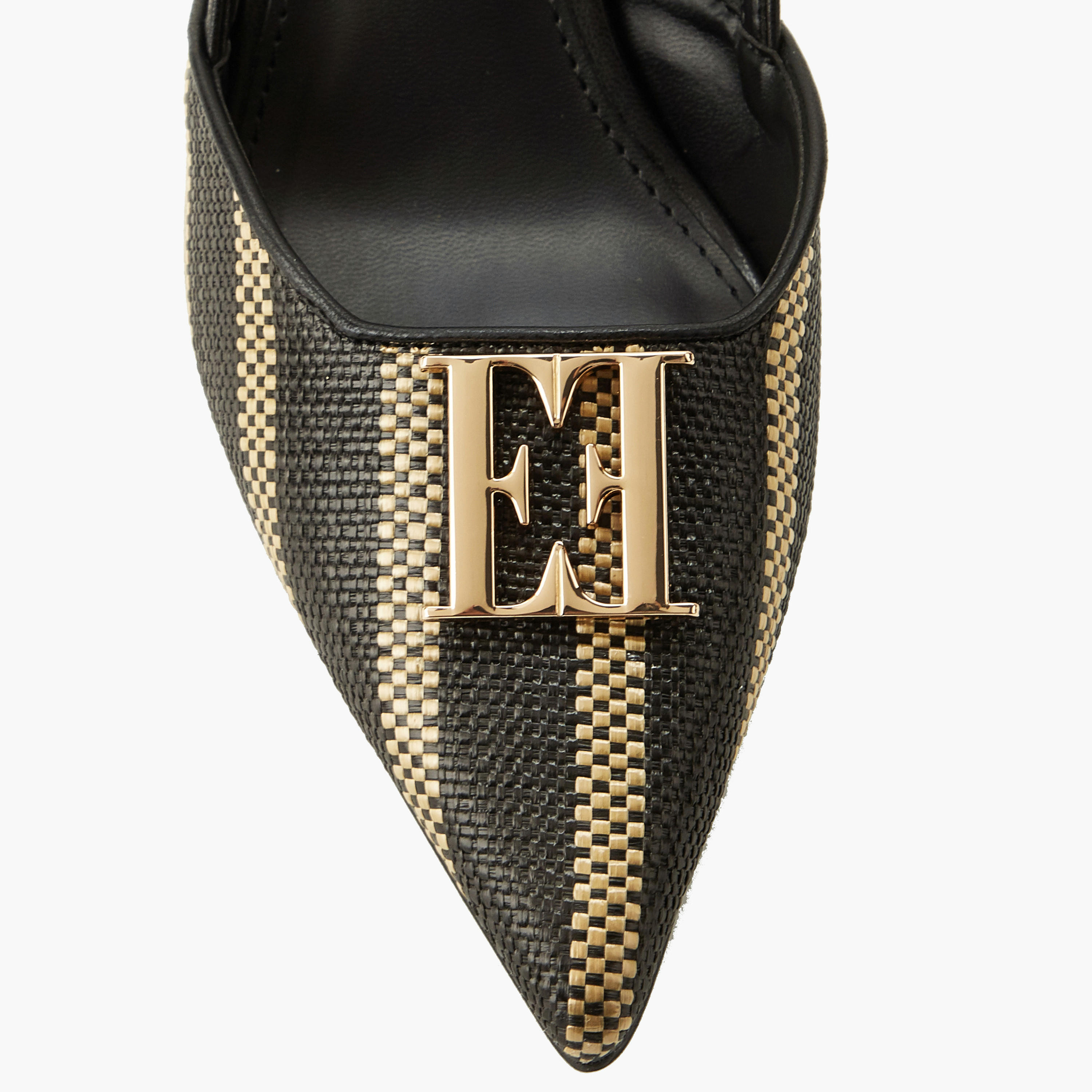Elle Women Textured Stiletto Heel Mules-women-shoes-sandals-heeled-image-4