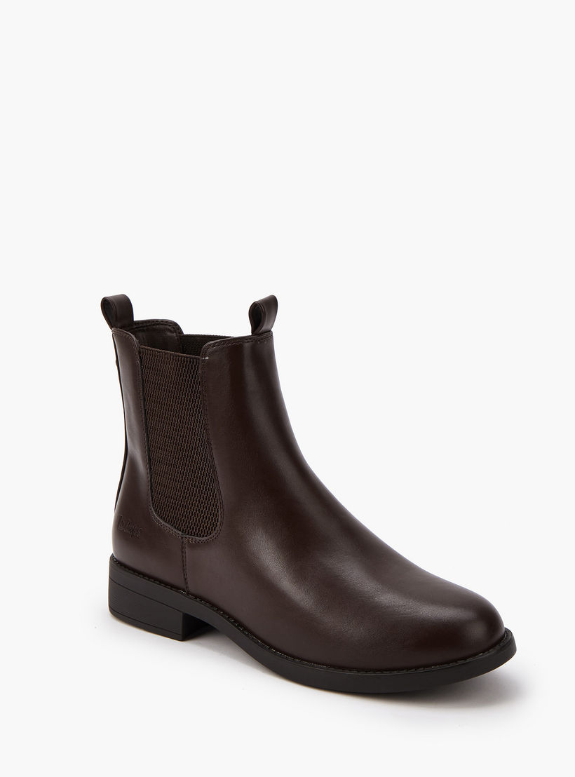 Lee Cooper Women's Solid Slip-On Ankle Boots-women-shoes-boots-image-3