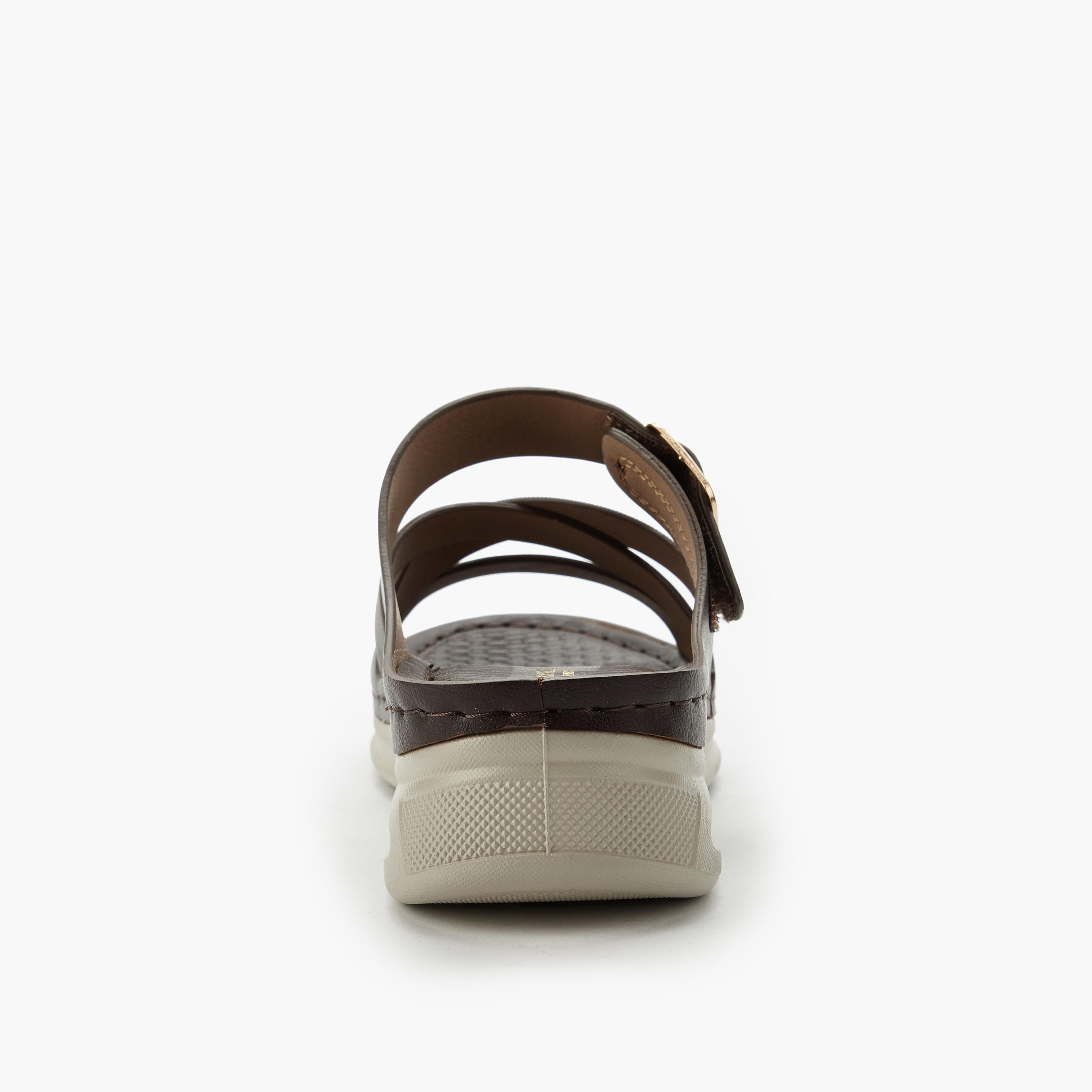 صندل مريح بزينة إبزيم للنساء من فلورا بيلا-women-shoes-flats-sandals-image-5