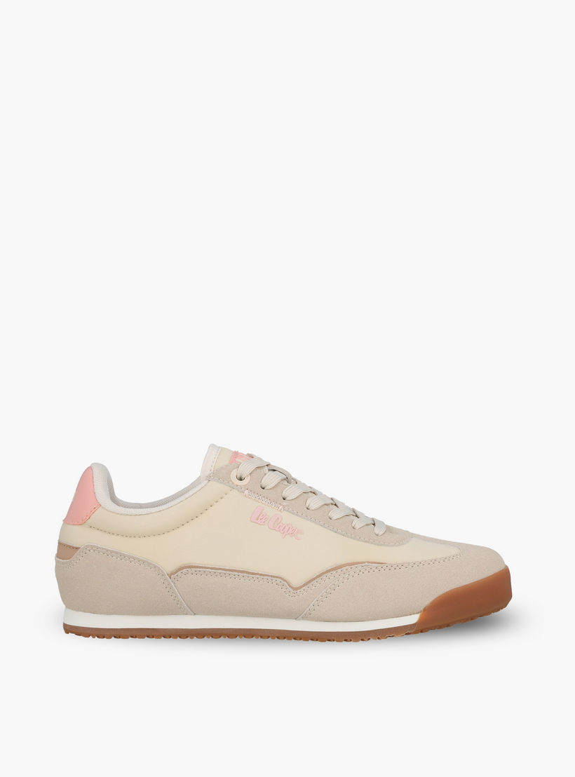 Lee Cooper Women Logo Print Lace-Up Ankle Sneakers-women-shoes-sneakers-image-3