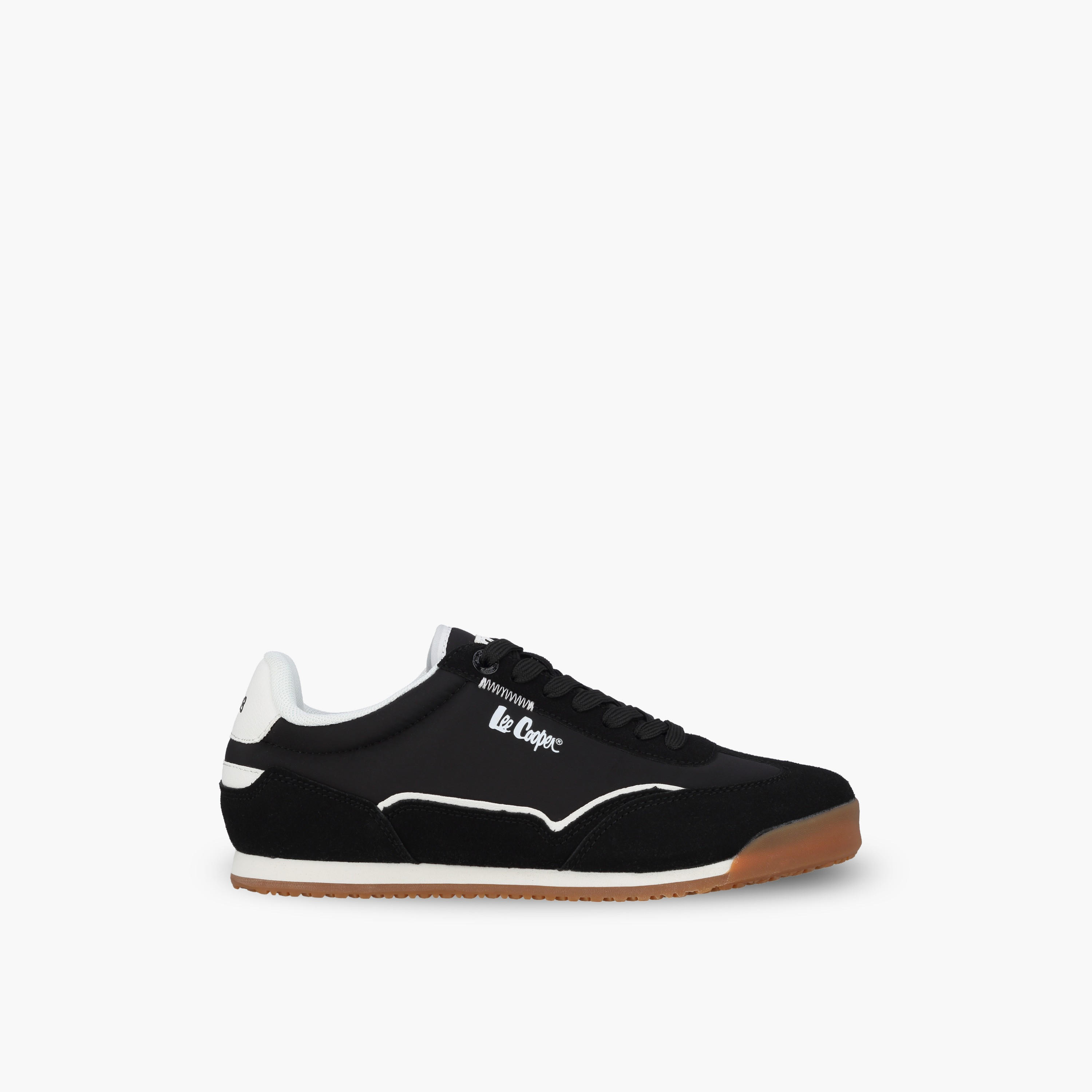 Lee Cooper Women Logo Print Lace-Up Ankle Sneakers-women-shoes-sneakers-image-3