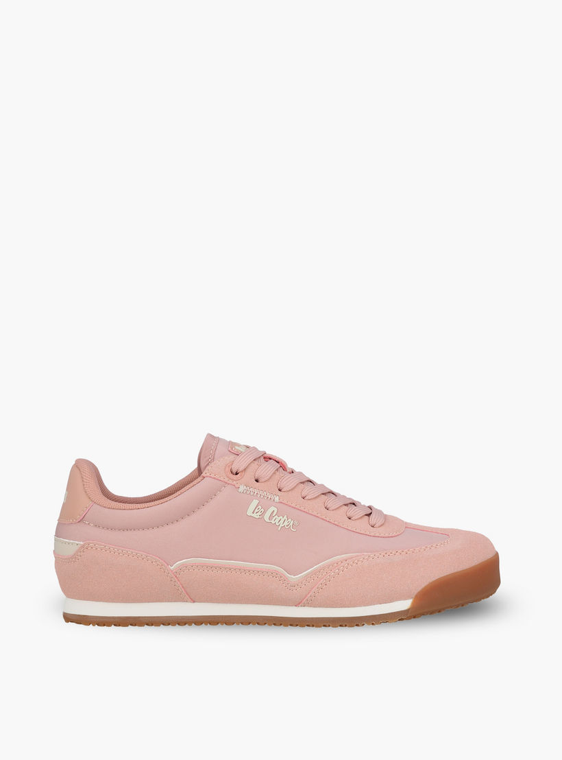Lee Cooper Women Logo Print Lace-Up Ankle Sneakers-women-shoes-sneakers-image-3