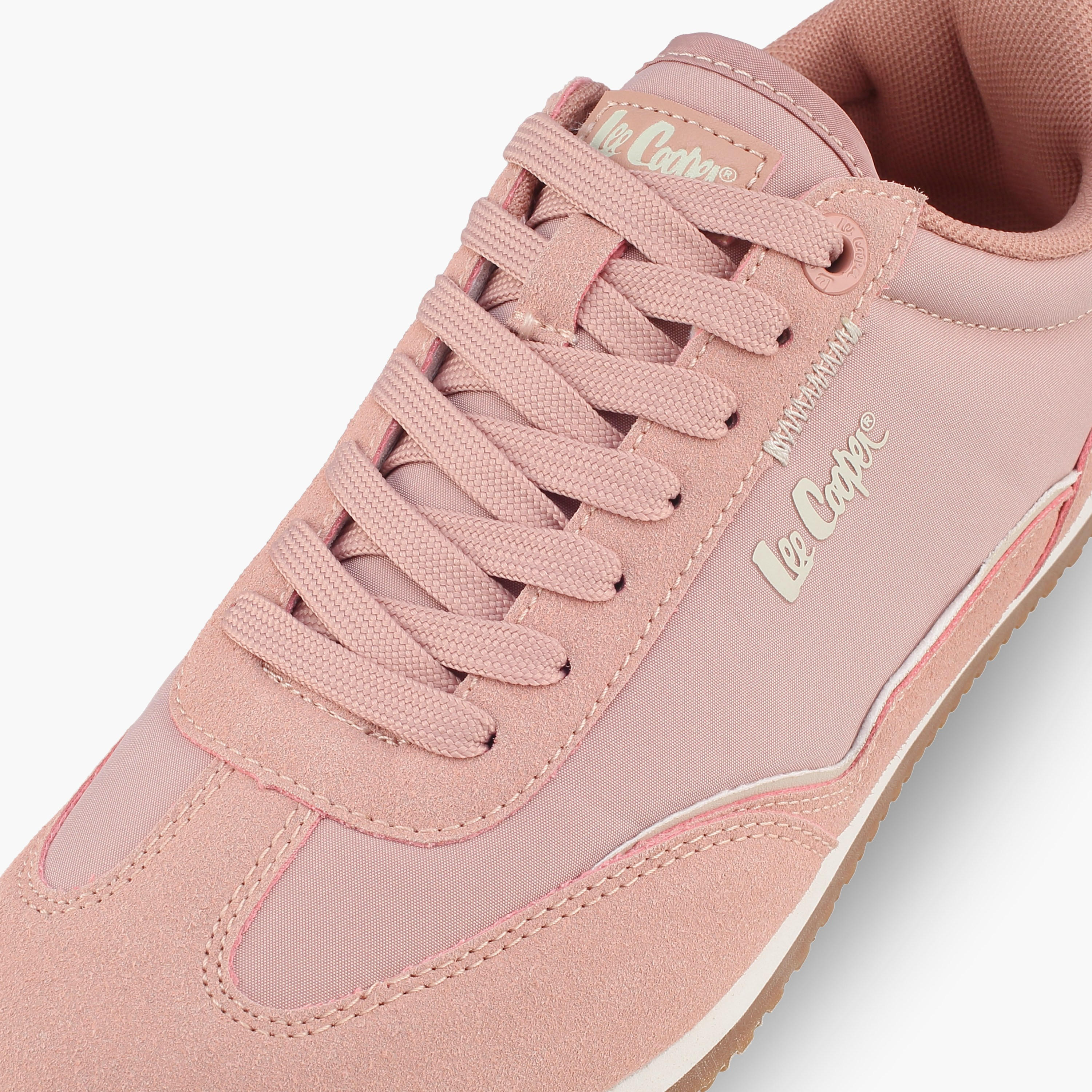 Lee Cooper Women Logo Print Lace-Up Ankle Sneakers-women-shoes-sneakers-image-4