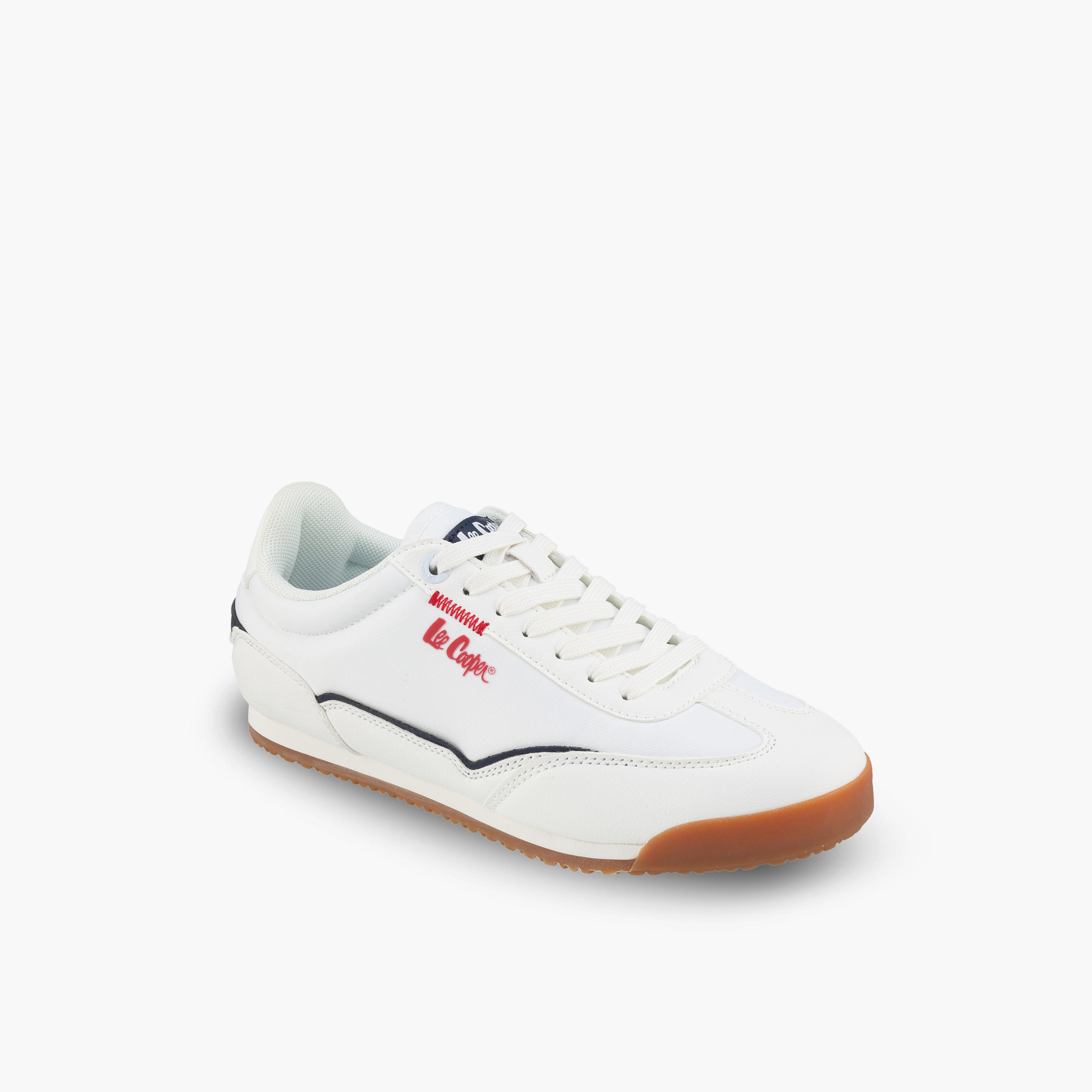Lee Cooper Women Logo Print Lace-Up Ankle Sneakers-women-shoes-sneakers-image-2