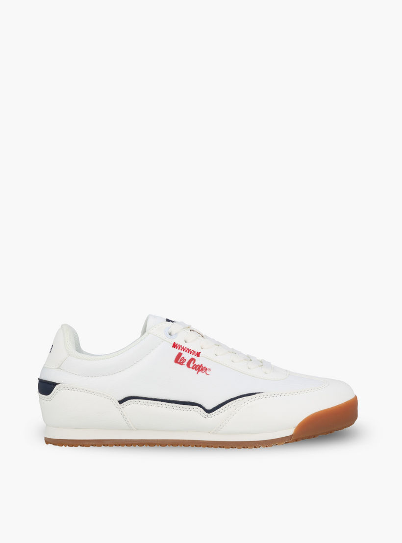 Lee Cooper Women Logo Print Lace-Up Ankle Sneakers-women-shoes-sneakers-image-3