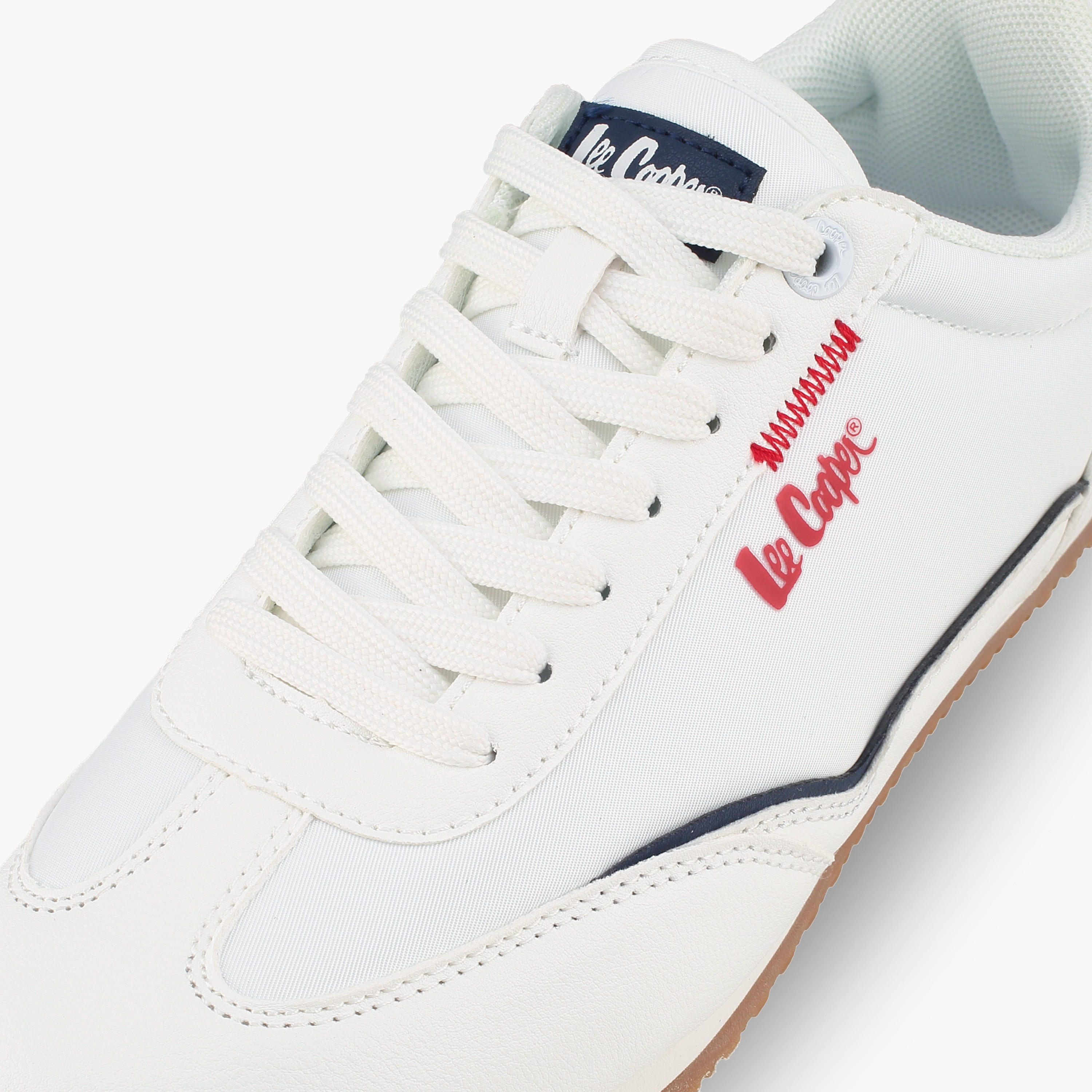 Lee Cooper Women Logo Print Lace-Up Ankle Sneakers-women-shoes-sneakers-image-4