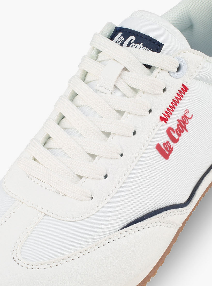 Lee Cooper Women Logo Print Lace-Up Ankle Sneakers-women-shoes-sneakers-image-4