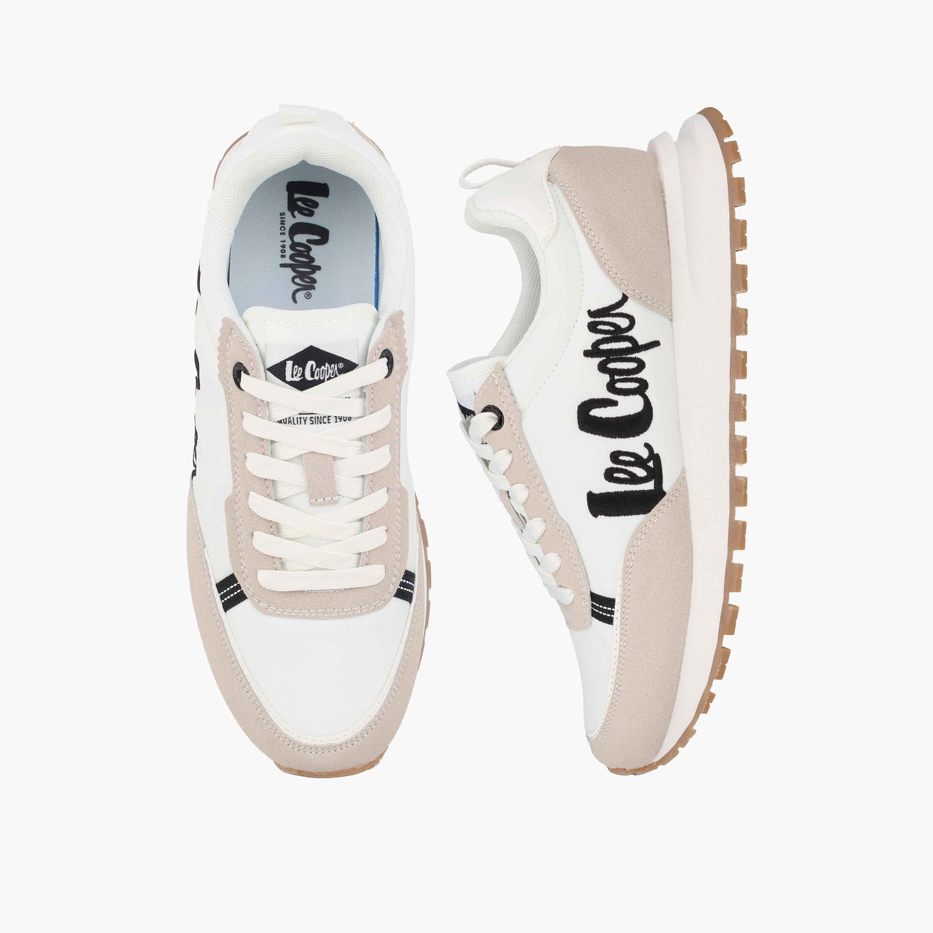 Lee Cooper Women Lace-Up Ankle Sneakers-women-shoes-sneakers-image-1