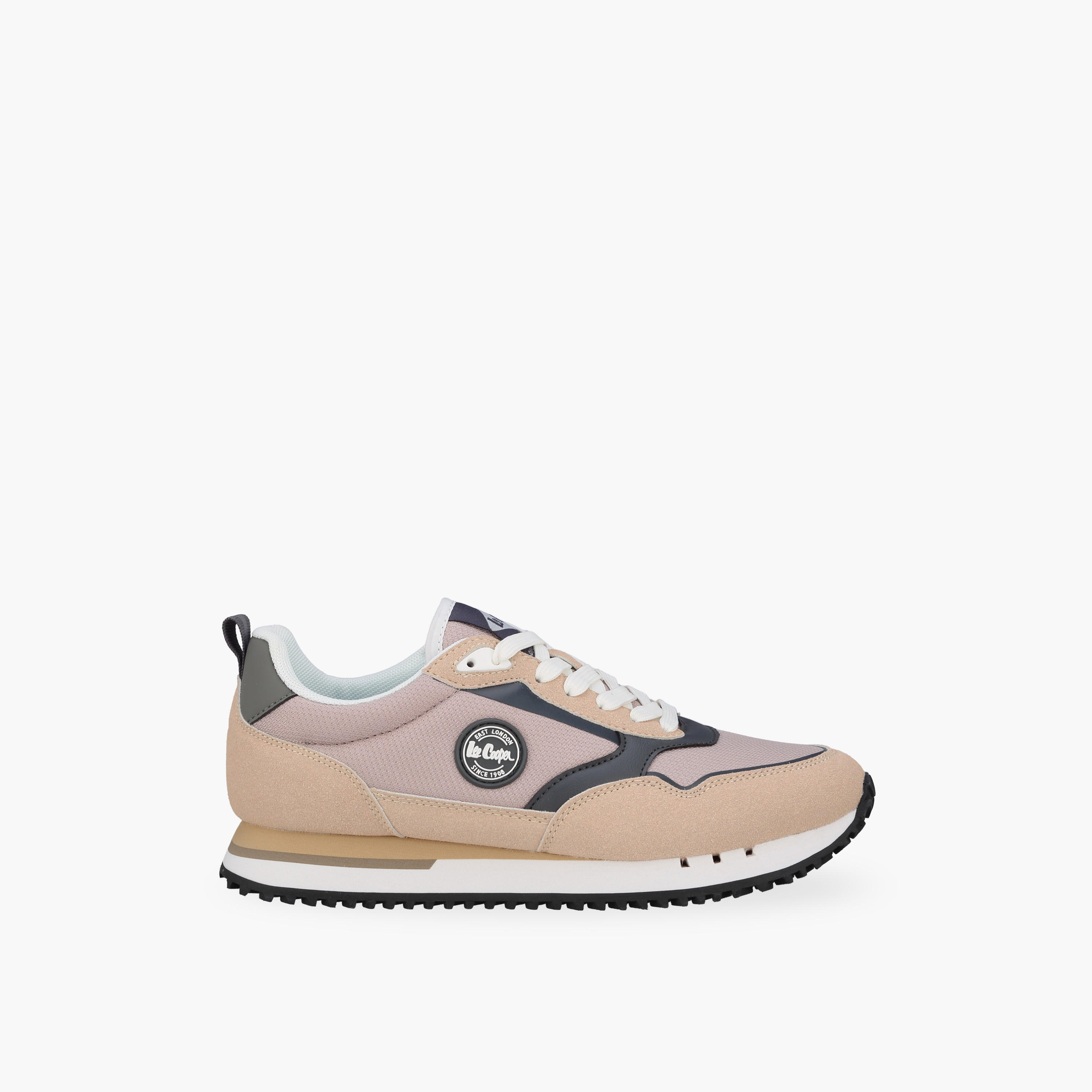 Lee Cooper Women Logo Detail Lace-Up Ankle Sneakers-women-shoes-sneakers-image-3