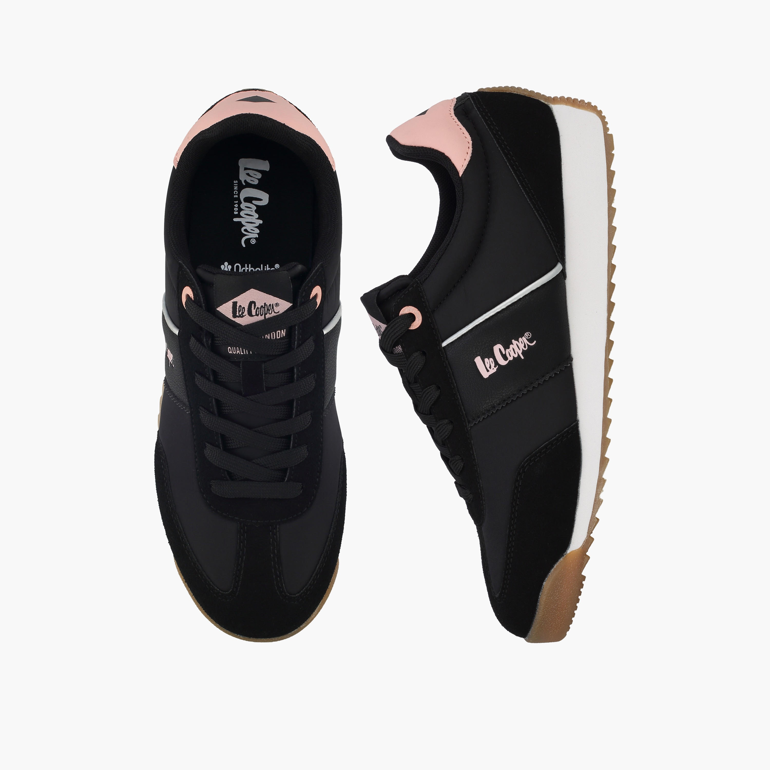 Lee Cooper Women Lace-Up Ankle Sneakers-women-shoes-sneakers-image-1