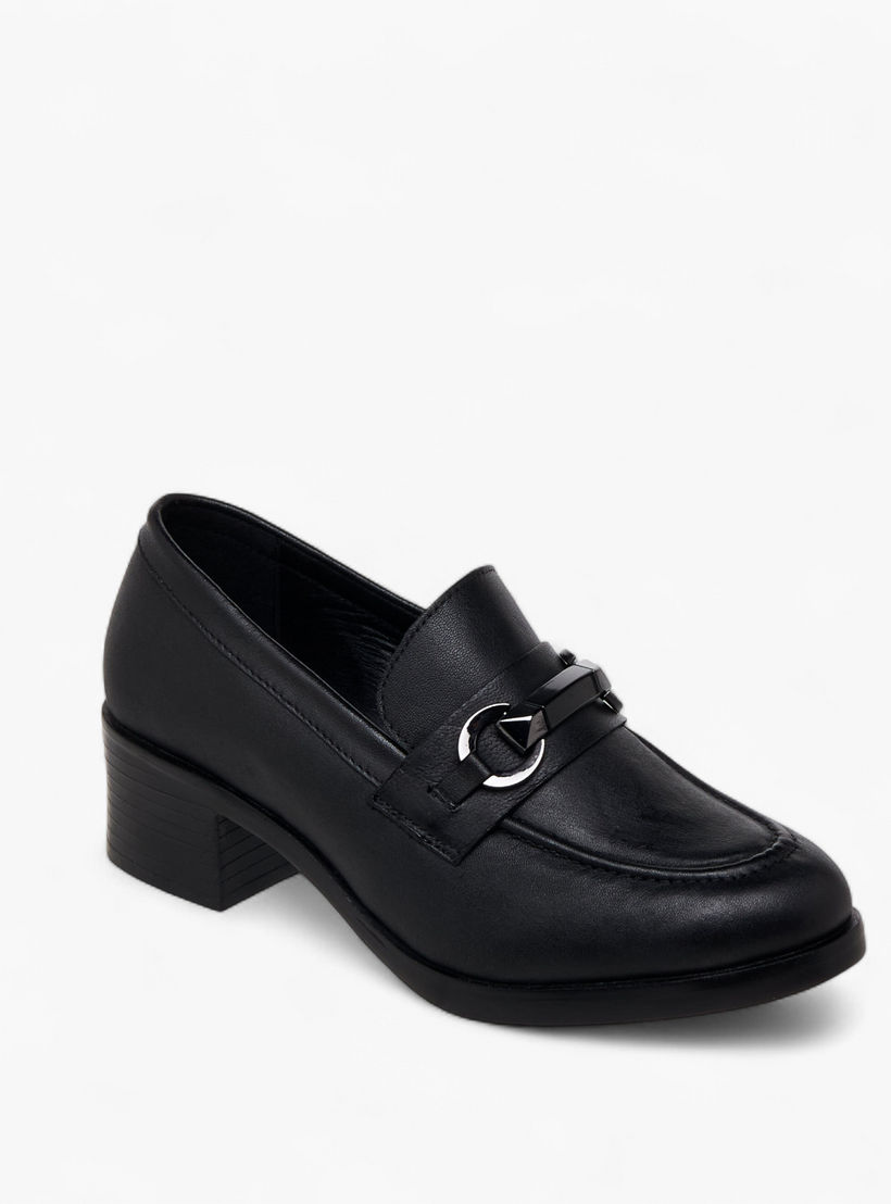 Paprika Women Block Heel Loafers-women-shoes-heels-image-2