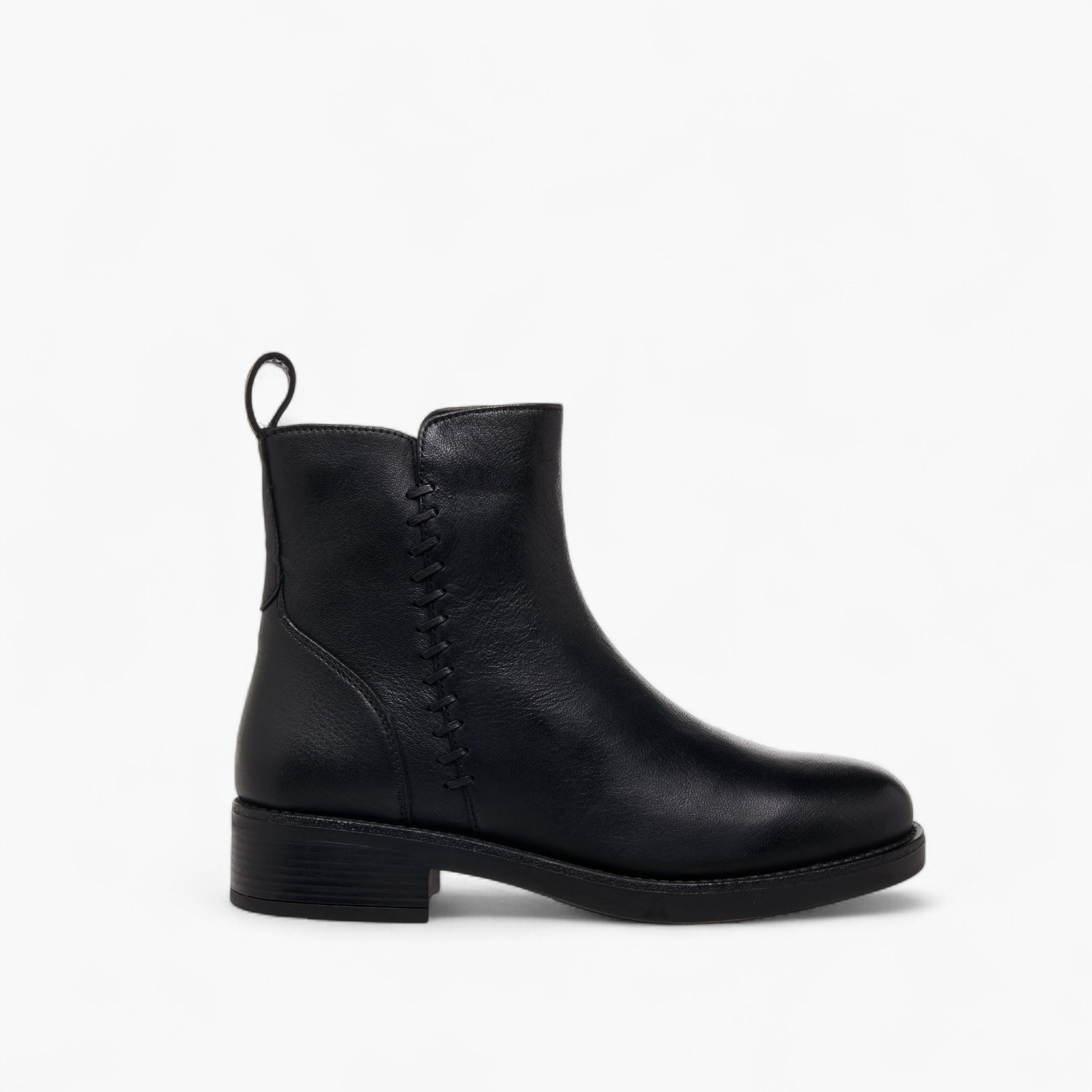 بوت جلد طول الكاحل بكعب سميك للنساء من بابريكا-women-shoes-boots-image-3