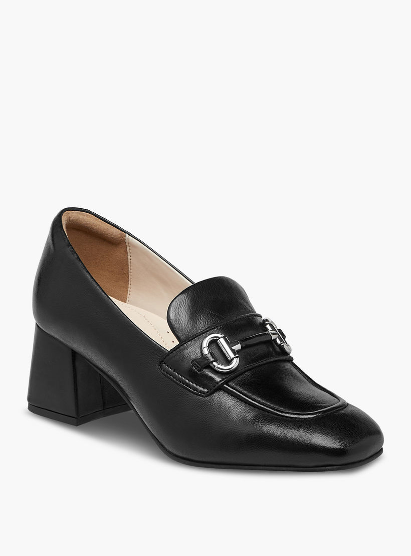 لوفر سهل الارتداء بزينة ميتاليك وكعب سميك من بابريكا-women-shoes-heels-image-2