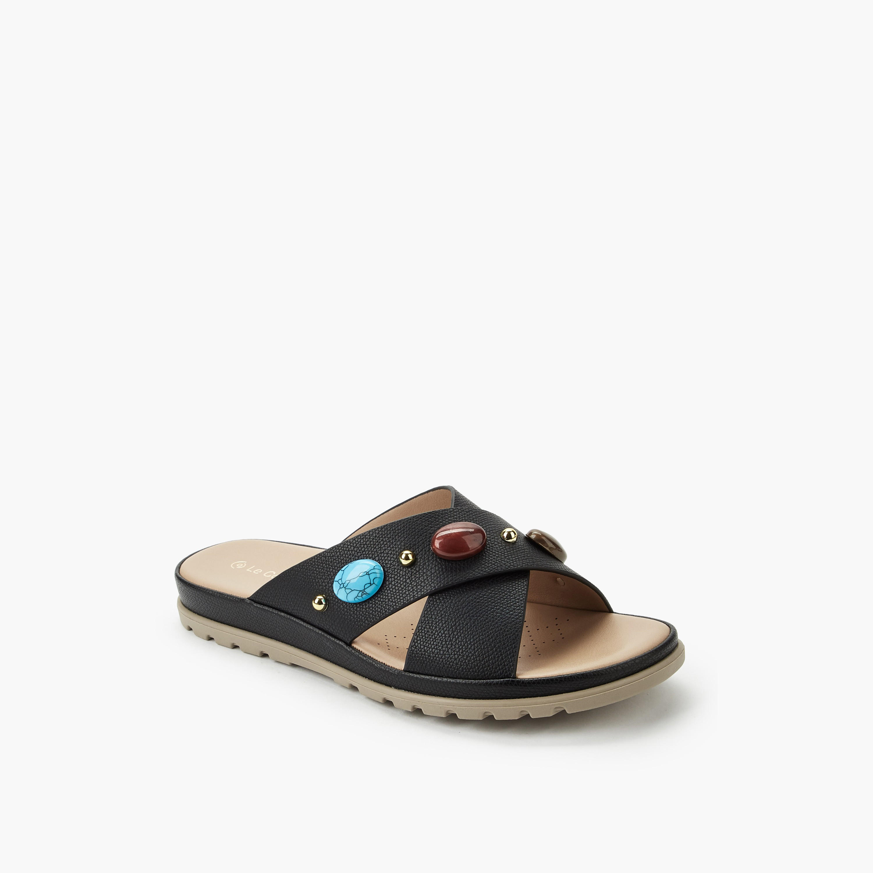 صندل سهل الارتداء للنساء من لو كونفورت-women-shoes-flats-sandals-image-2