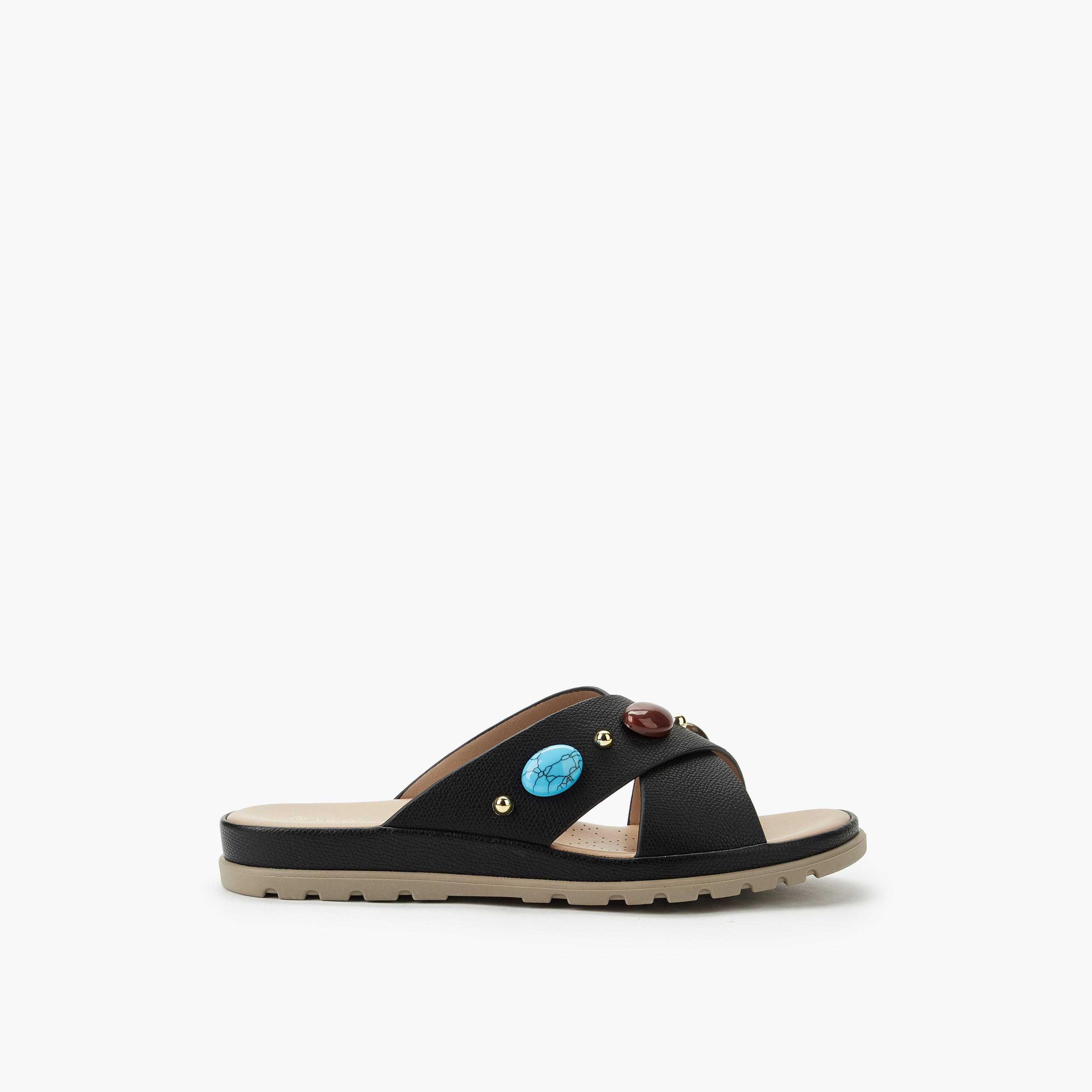 صندل سهل الارتداء للنساء من لو كونفورت-women-shoes-flats-sandals-image-3