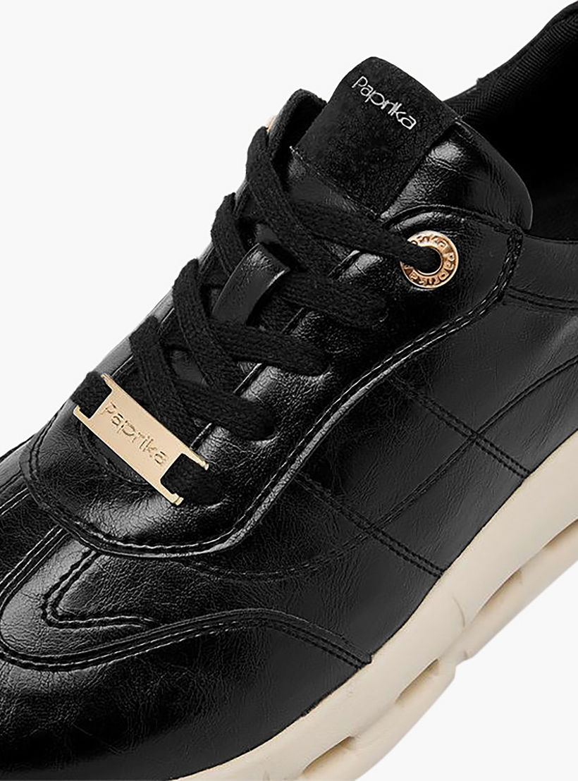 Paprika Logo Accent Lace-Up Sneakers-women-shoes-sneakers-image-4