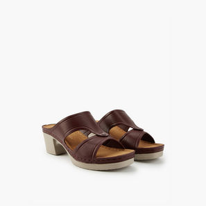 صندل سهل الارتداء سادة بكعب سميك من فلورا بيلا-women-shoes-sandals-heeled-image-1
