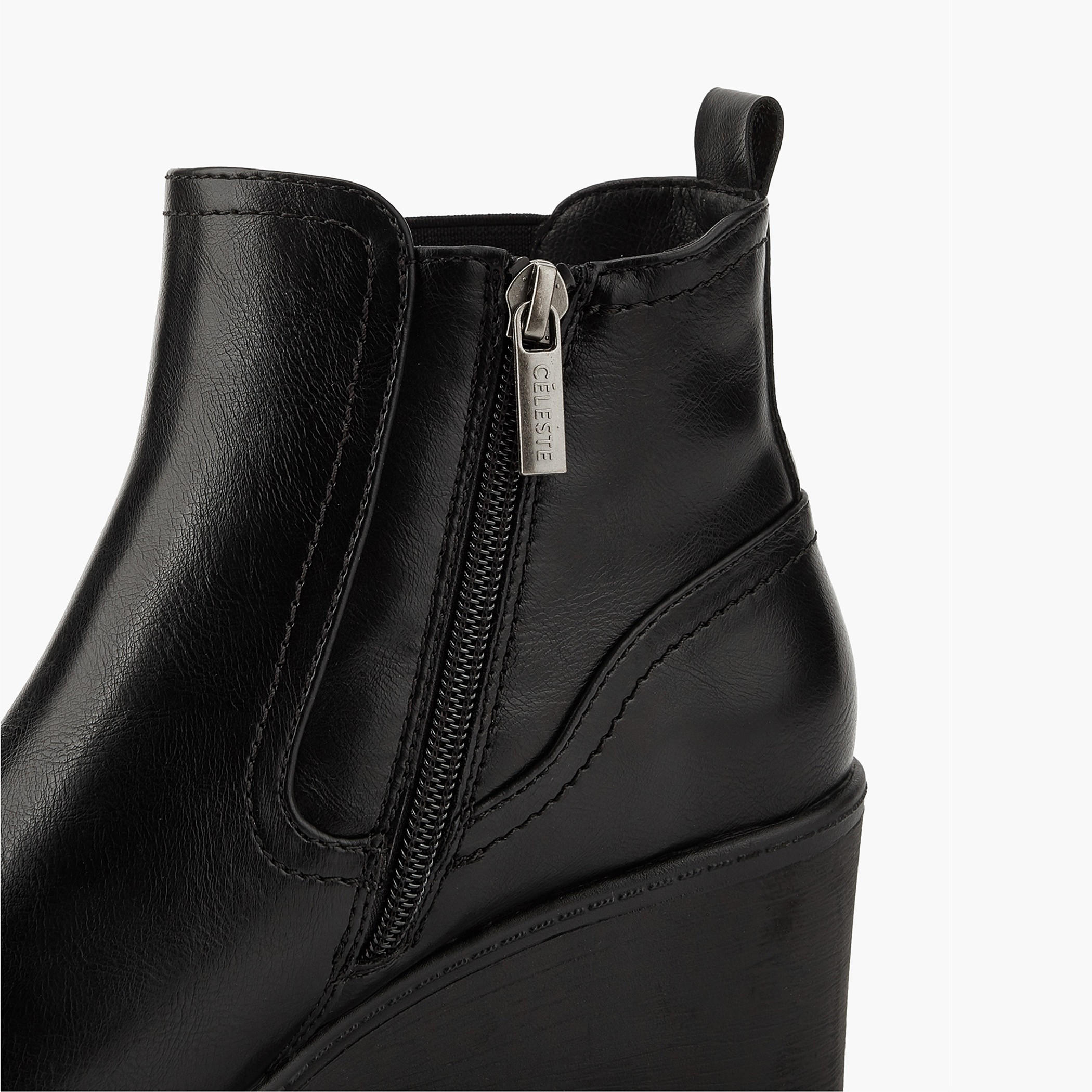 Celeste Women's Wedge Heel Ankle Boots-women-shoes-boots-image-5