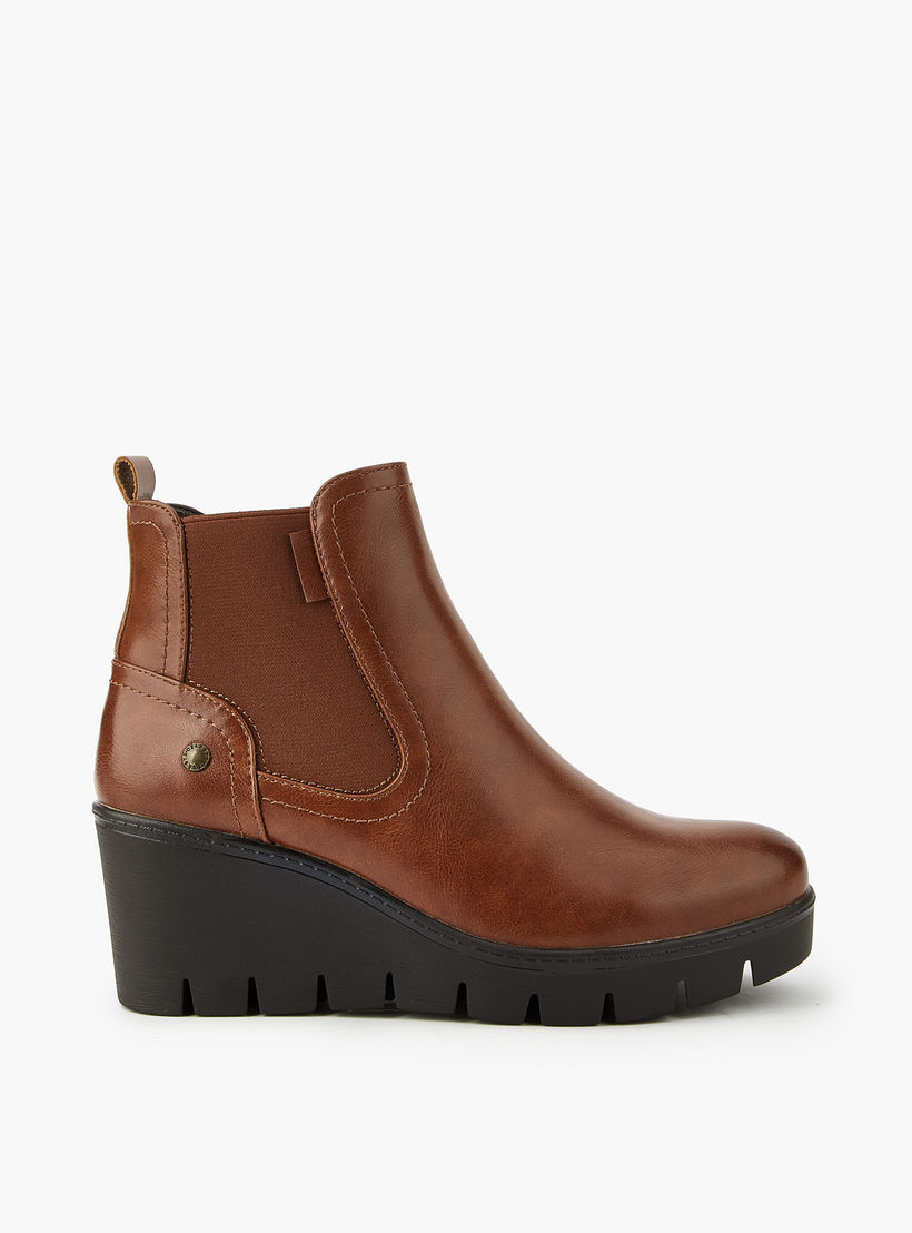 Celeste Women's Wedge Heel Ankle Boots-women-shoes-boots-image-2
