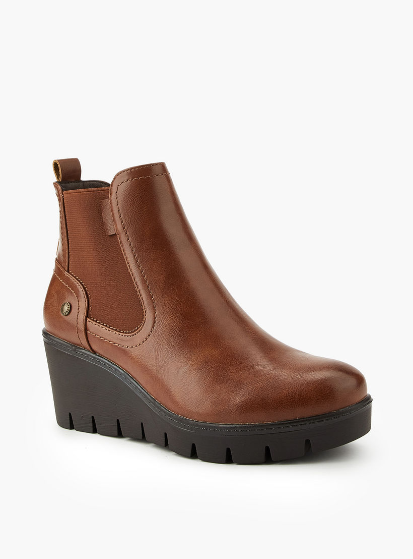 Celeste Women's Wedge Heel Ankle Boots-women-shoes-boots-image-3