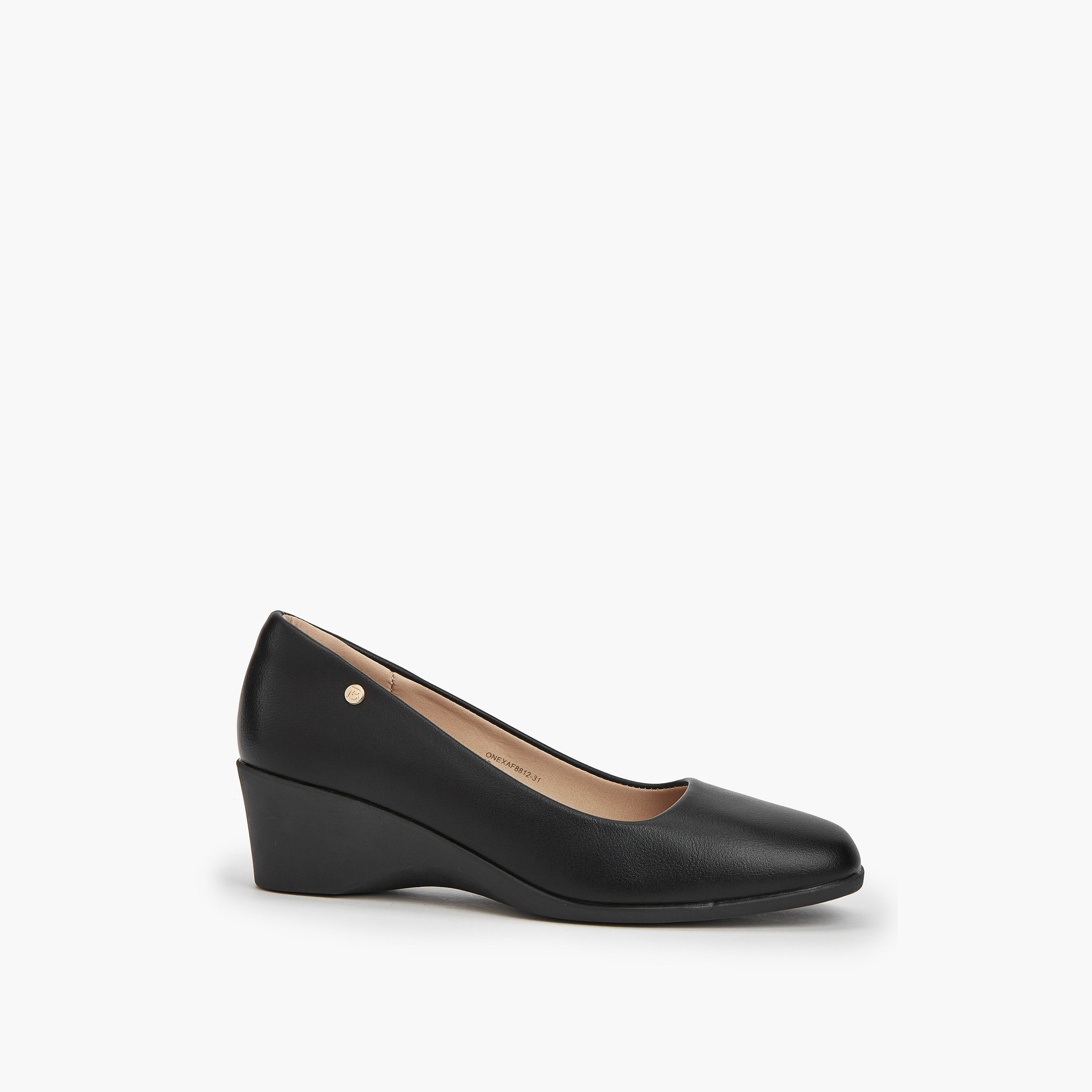 Flora Bella Solid Balleina Shoes with Wedge Heels-women-shoes-ballerinas-image-3