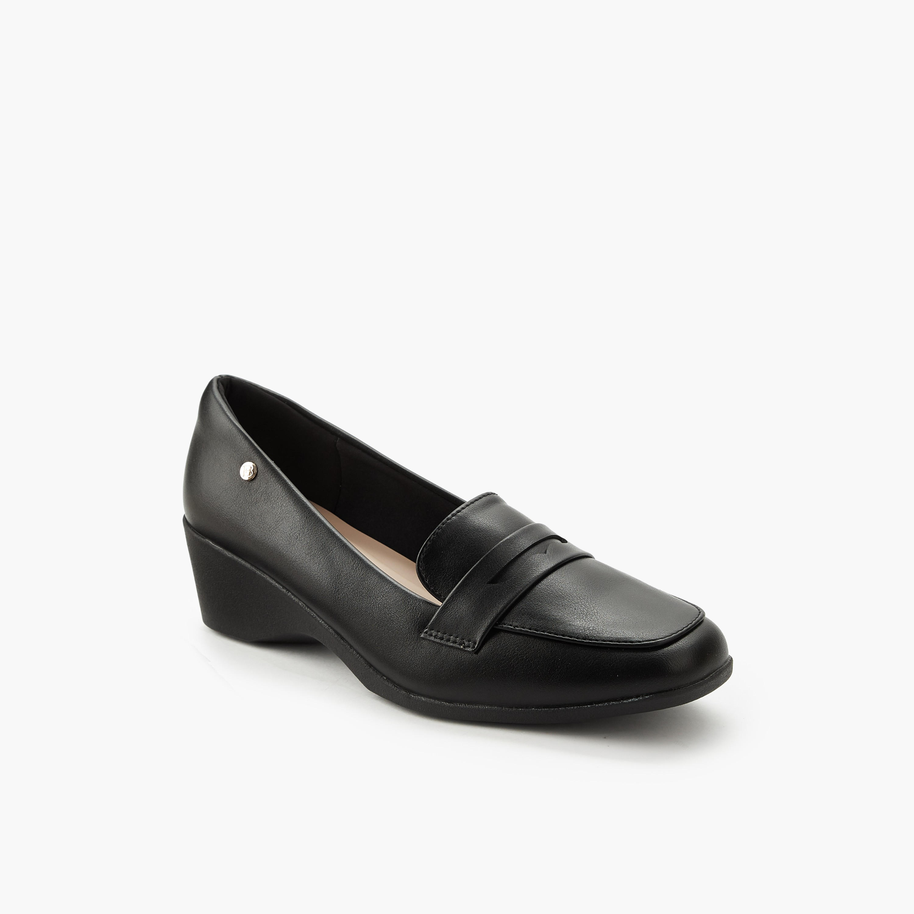Flora Bella Women Wedge Heel Loafers-women-shoes-heels-image-2