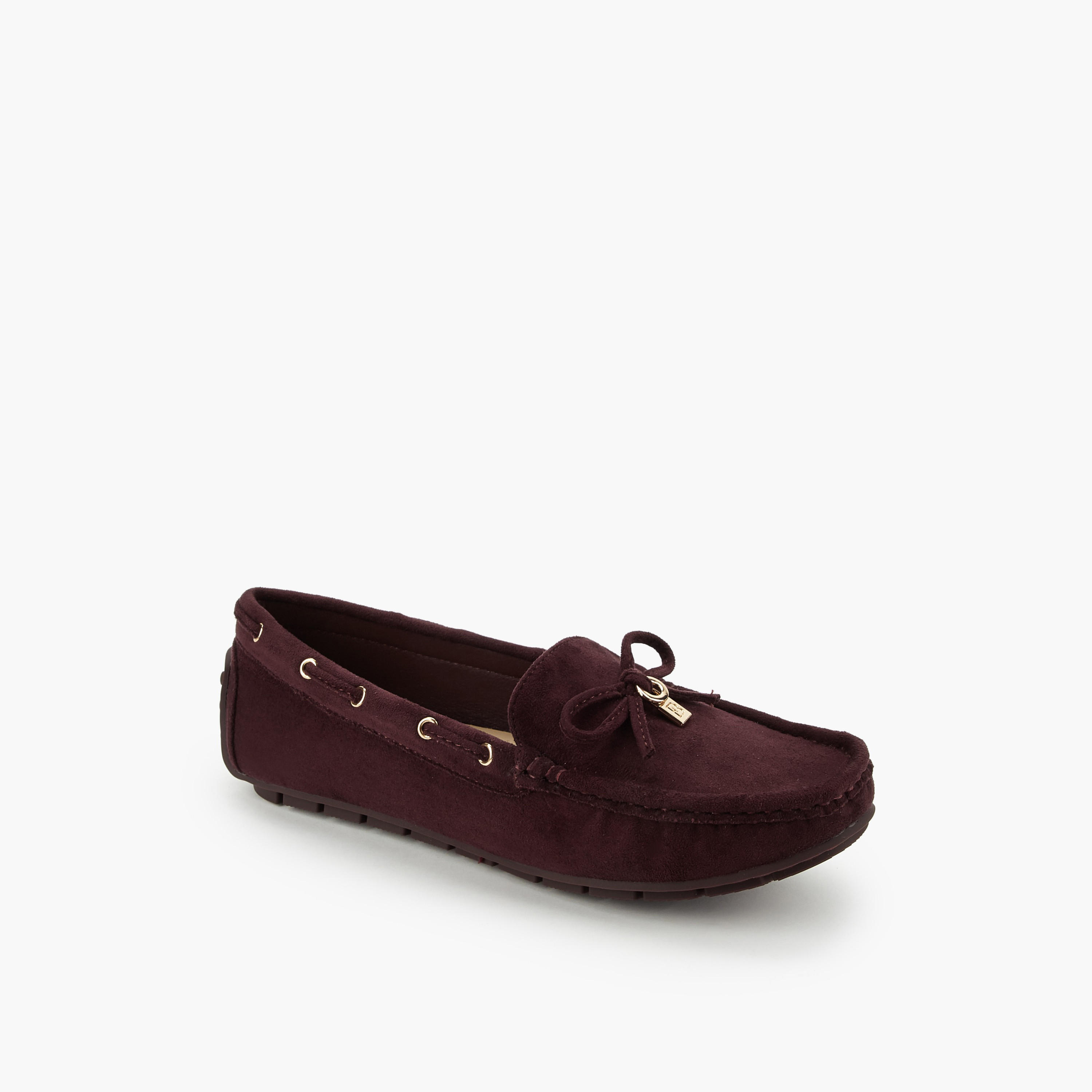 حذاء موكاسين نسائي مزين بفيونكة للنساء من فلورا بيلا-women-shoes-flats-moccasins-image-2