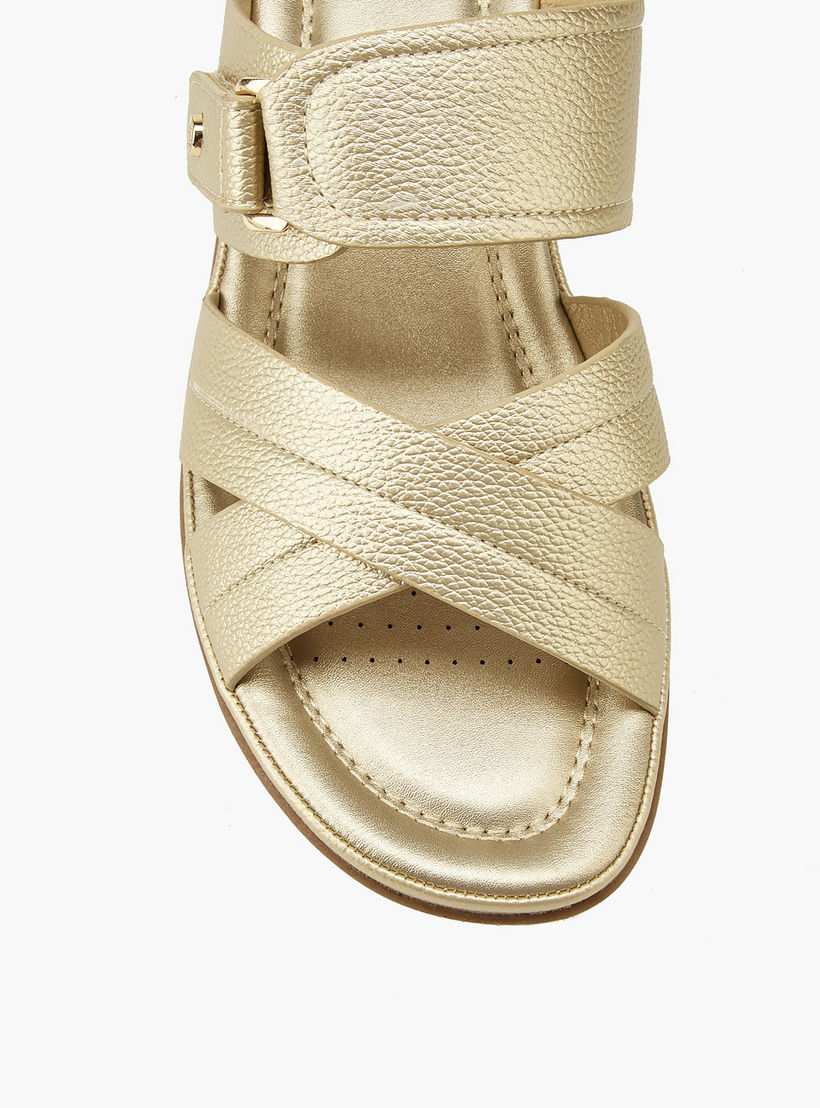 صندل بارز الملمس سهل الارتداء بحزام متقاطع من فلورا بيلا-women-shoes-sandals-heeled-image-4