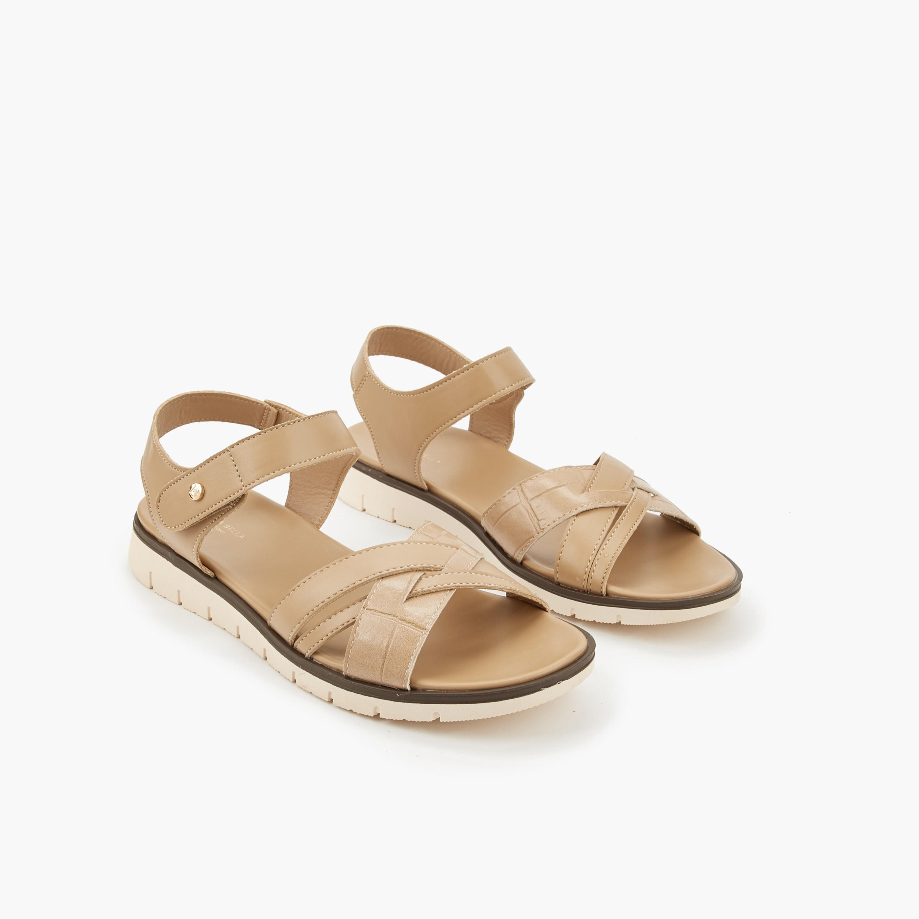 Flora Bella Women Cross Strap Sandals-women-shoes-flats-sandals-image-1