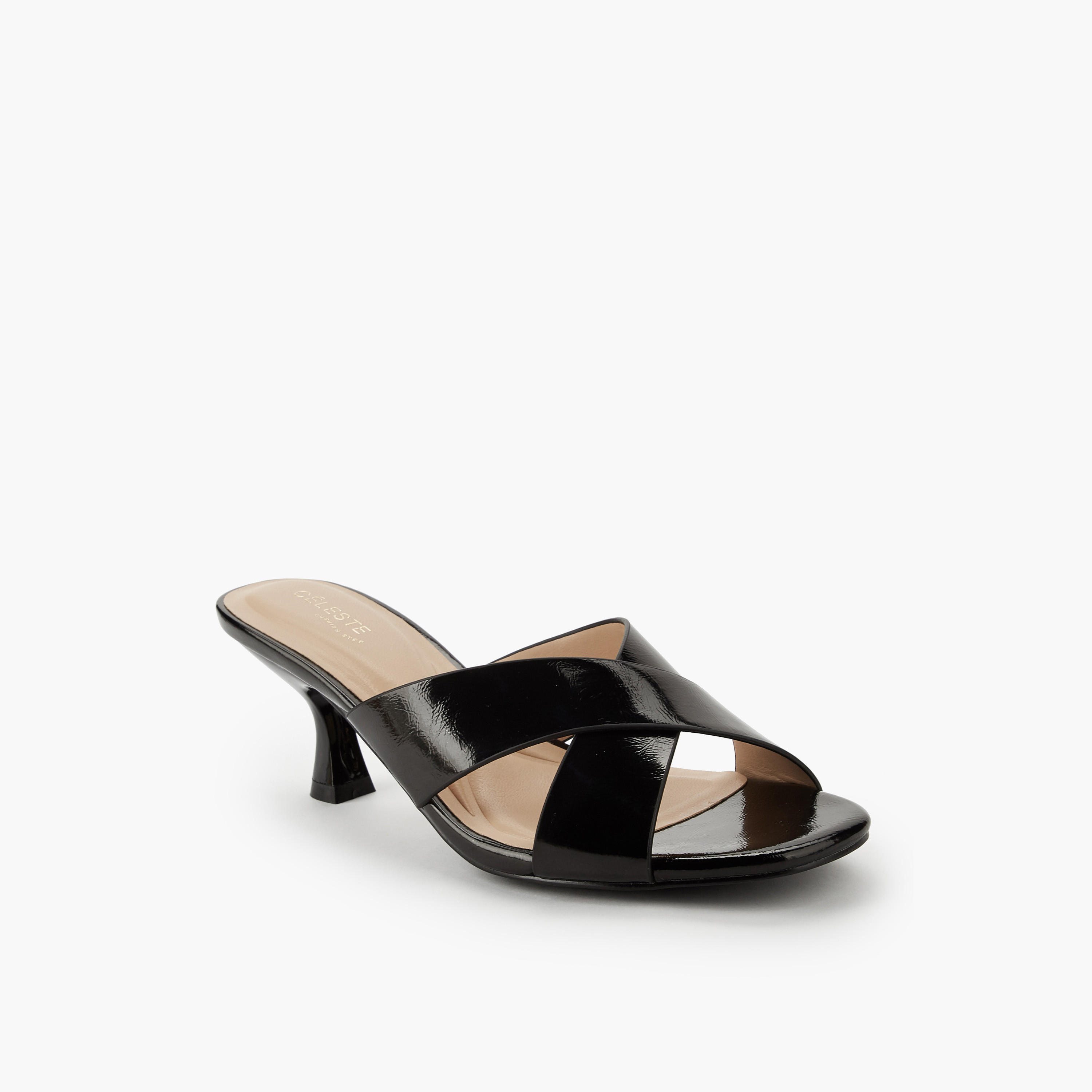 صندل بأحزمة متقاطعة وكعب صغير للنساء من سيليست-women-shoes-sandals-heeled-image-3